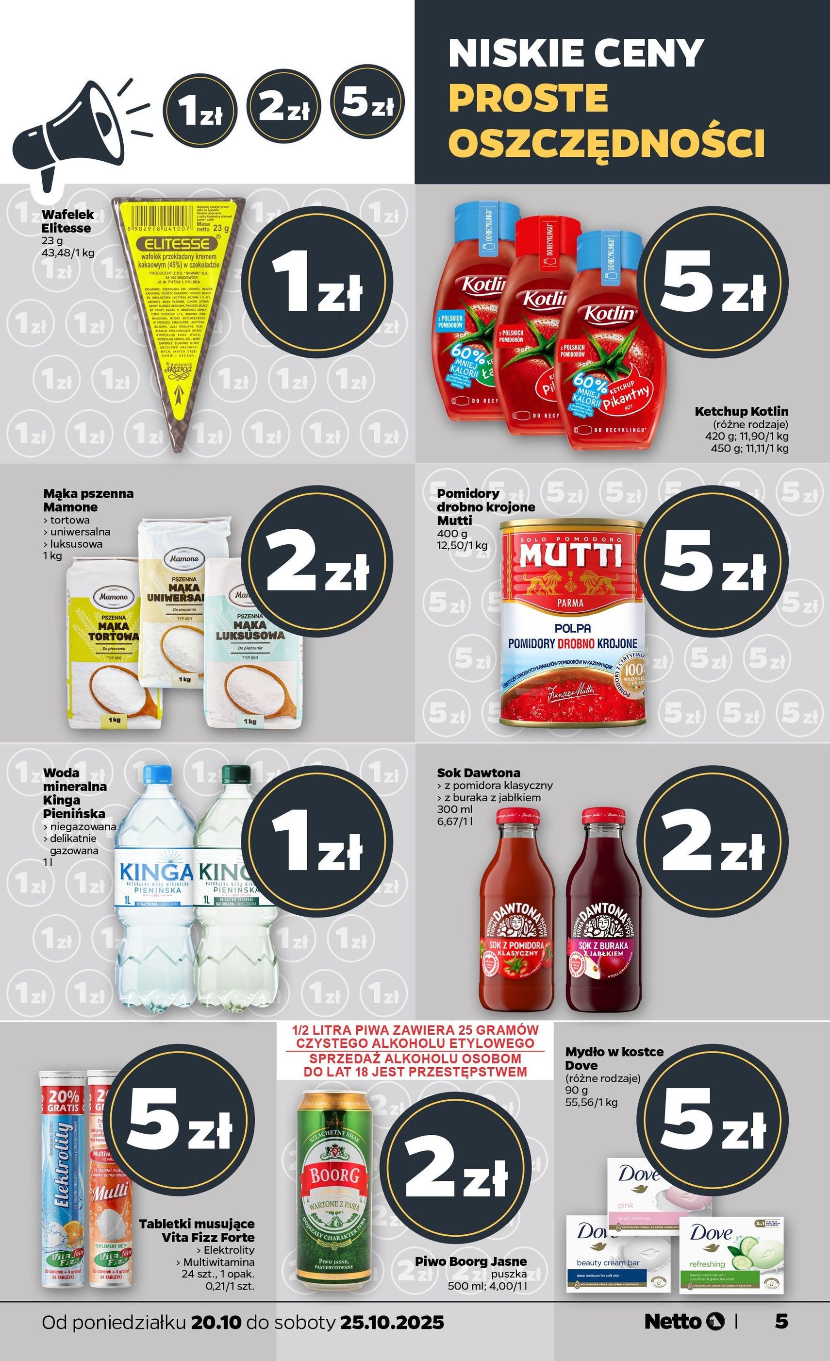 Netto gazetka - Spożywcza - ważny gazetka od 20.10.2025 strona 5 z 34 Netto gazetka - Spożywcza - ważny gazetka od 20.10.2025 strona 5 z 34
