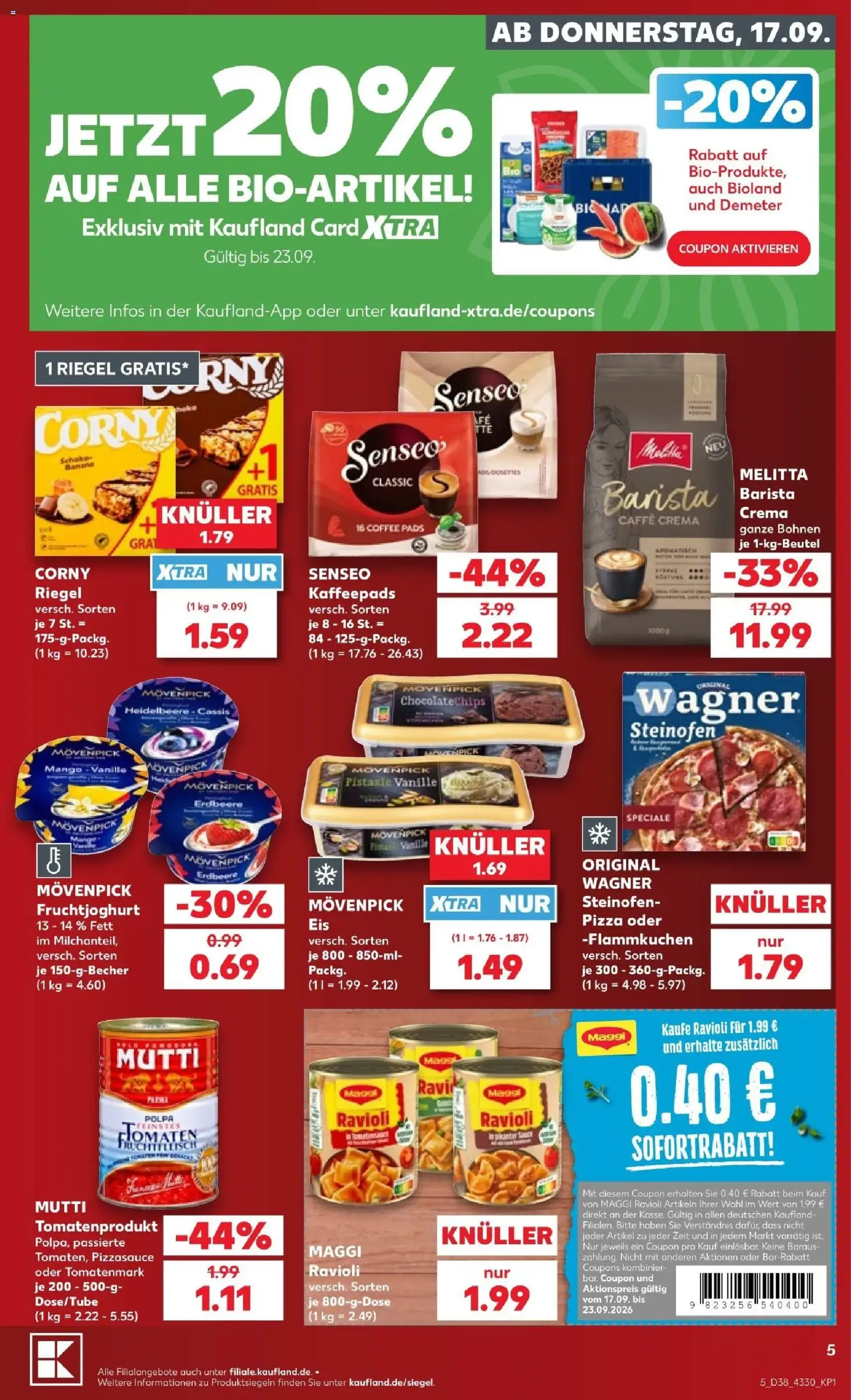Kaufland Prospekt - Gültiger Prospekt ab 17.09.2026, Seite 5 von insgesamt 66