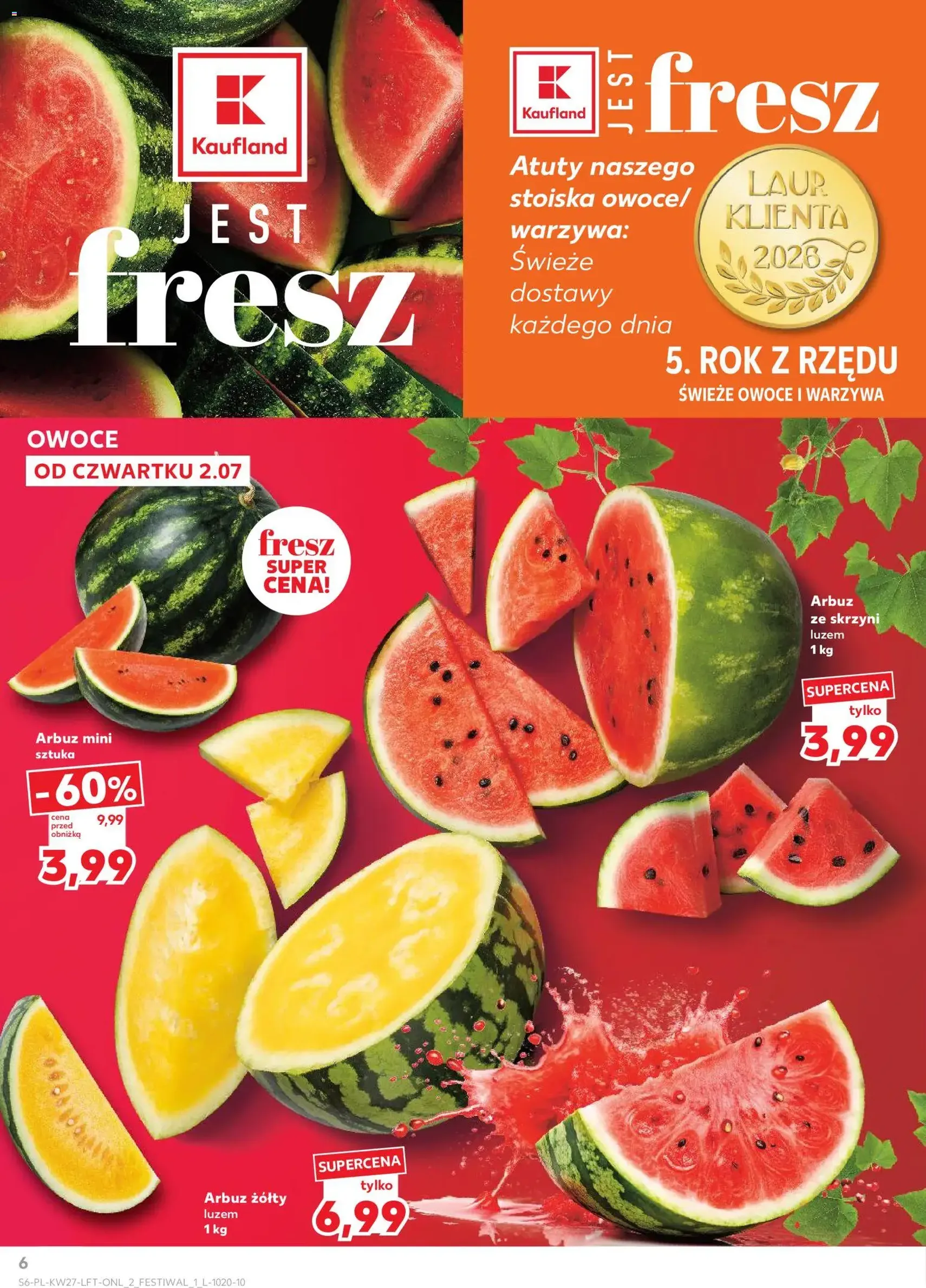 Kaufland gazetka - ważny gazetka od 02.07.2026 strona 6 z 72
