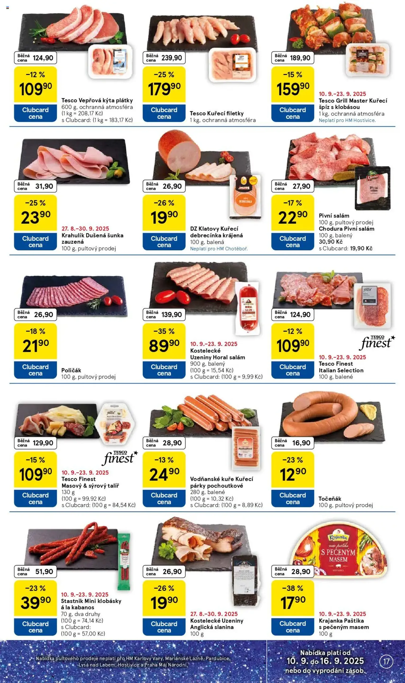 Tesco leták - Hypermarket - platný leták od 10.09.2025 strana 17 z 34 Tesco leták - Hypermarket - platný leták od 10.09.2025 strana 17 z 34