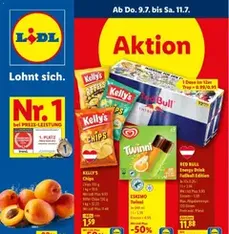 Lidl - Flugblatt - Prospekt Vorschau gültig ab 09.07.2026