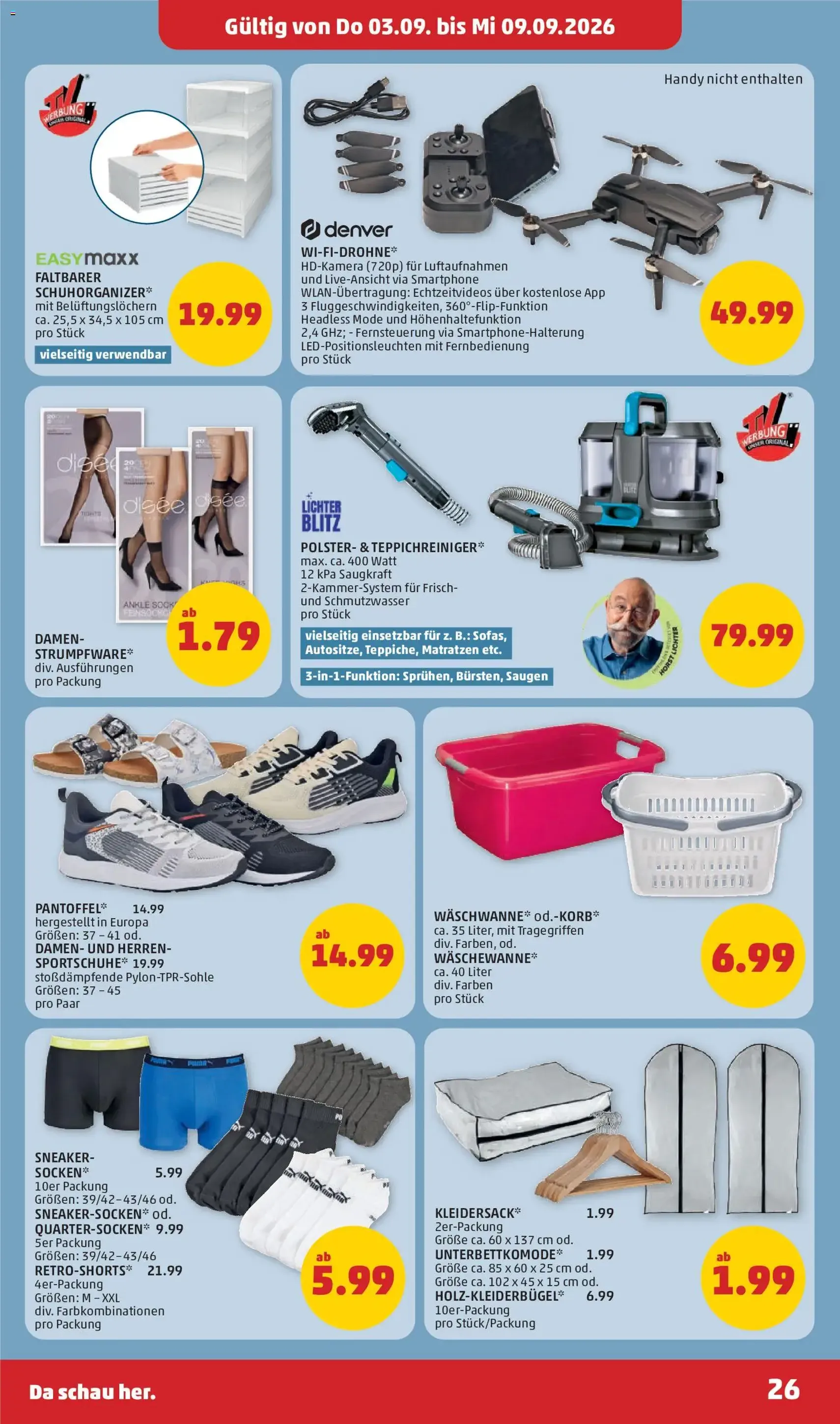 Penny Markt Flugblatt - Gültiger Prospekt ab 03.09.2026, Seite 26 von insgesamt 32