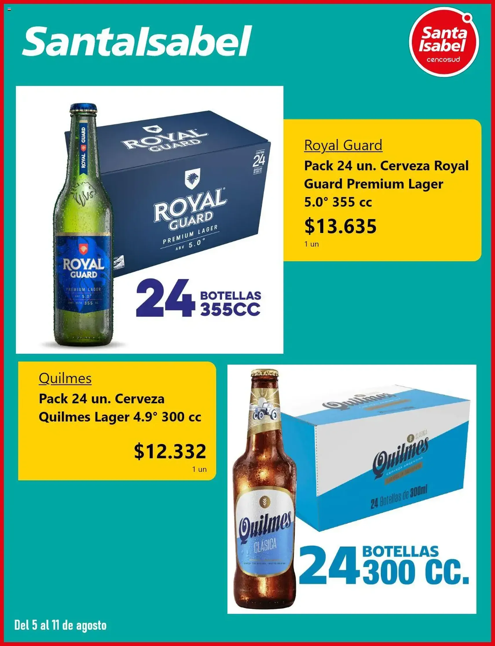 Santa Isabel ofertas - folleto válido desde 04.08.2025 página 4 de 5