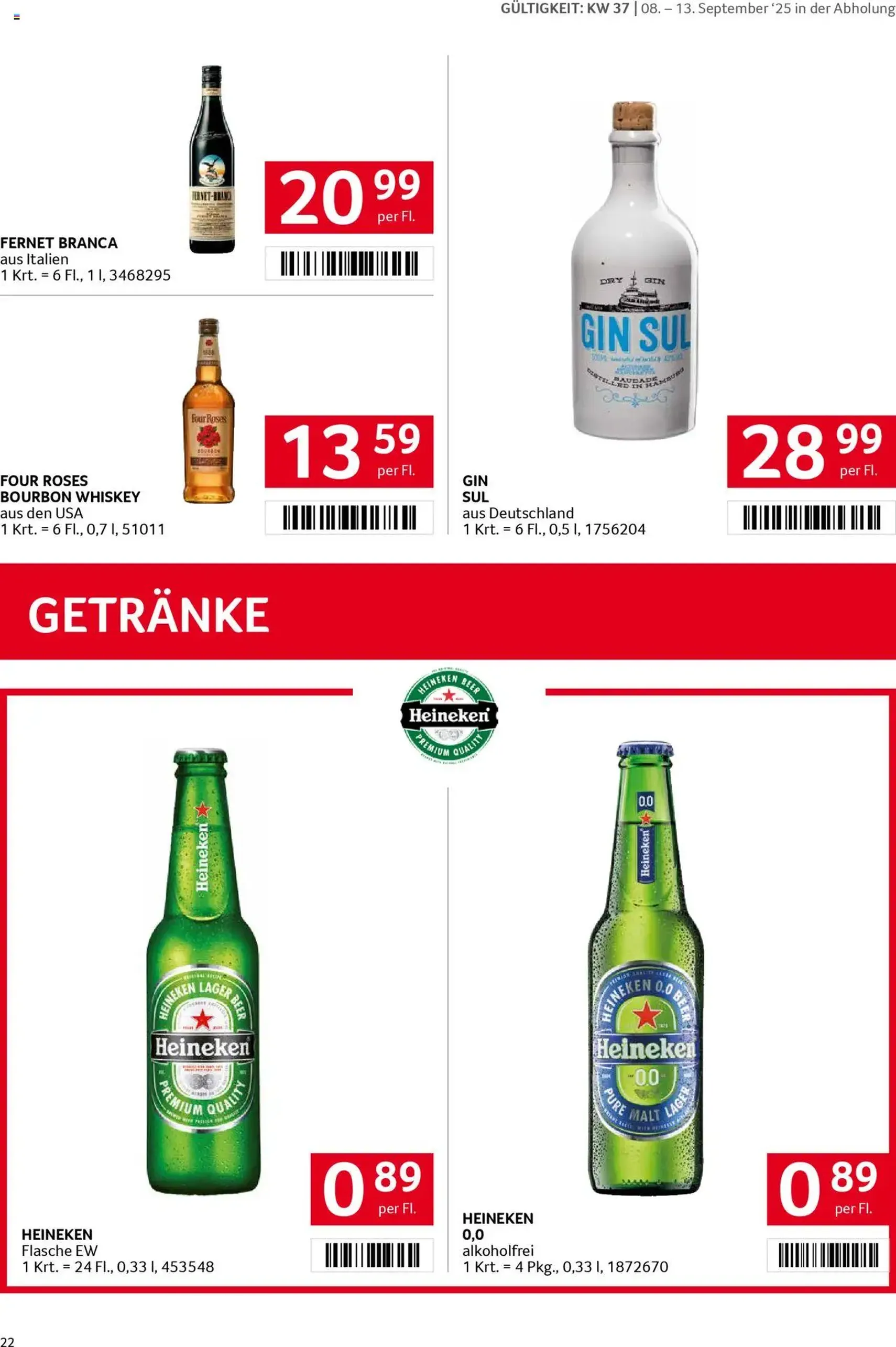Transgourmet Flugblatt - Gültiger Prospekt ab 07.09.2025, Seite 20 von insgesamt 34