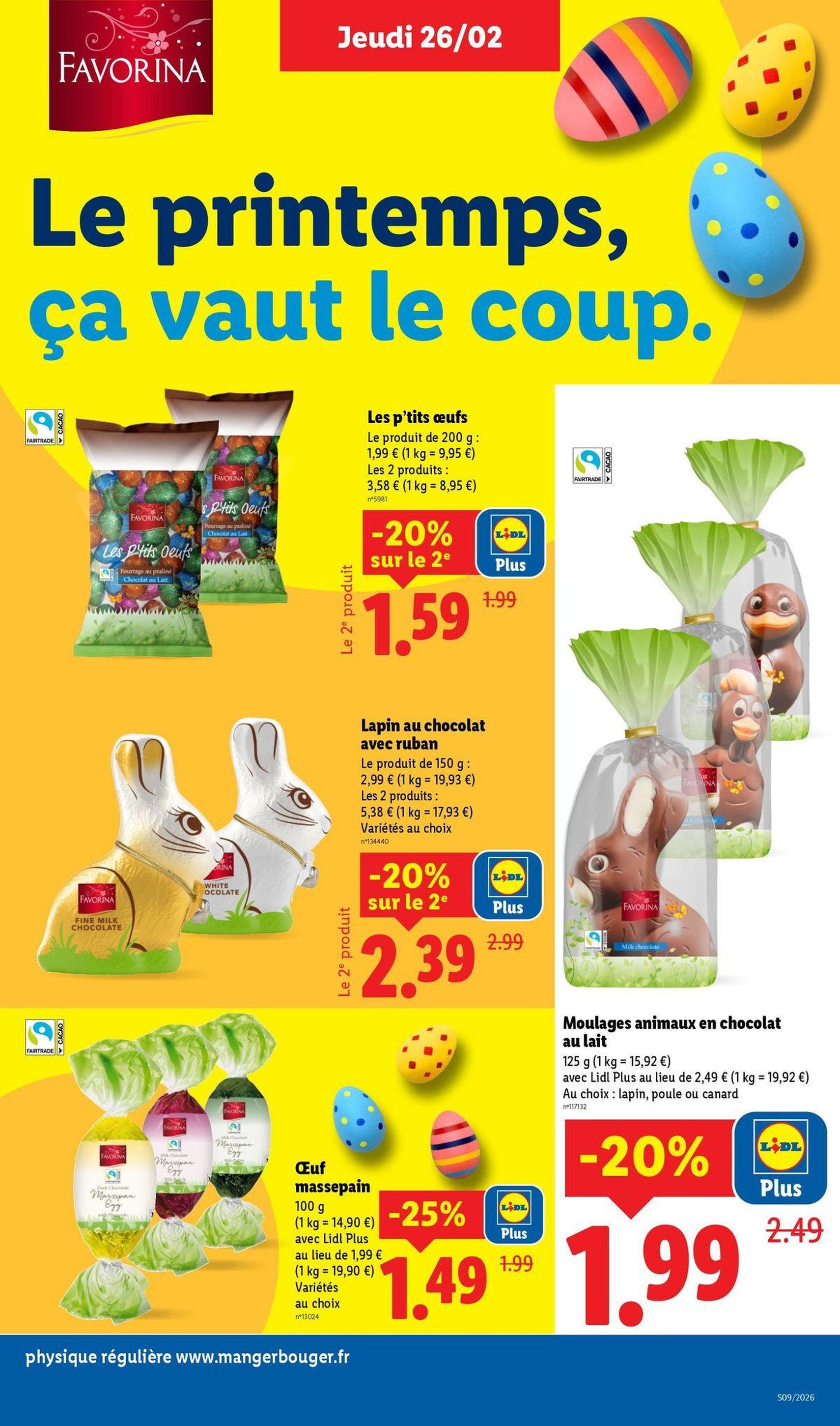 LIDL catalogue semaine 9 - brochure valable à partir du 26/02/2026, page 21 sur 81
