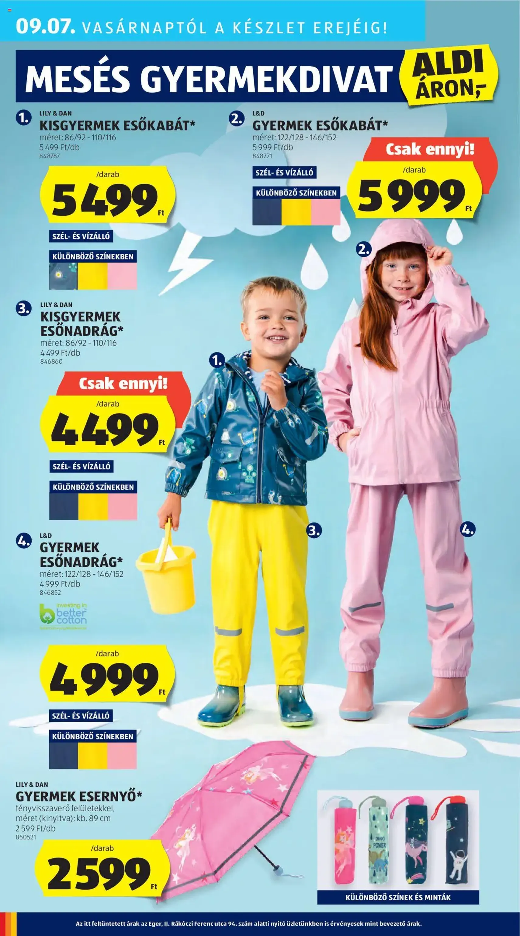 Aldi Akciós újság - 2025.09.04. érvényes szórólap 36 oldal 45 oldalból Aldi Akciós újság - 2025.09.04. érvényes szórólap 36 oldal 45 oldalból