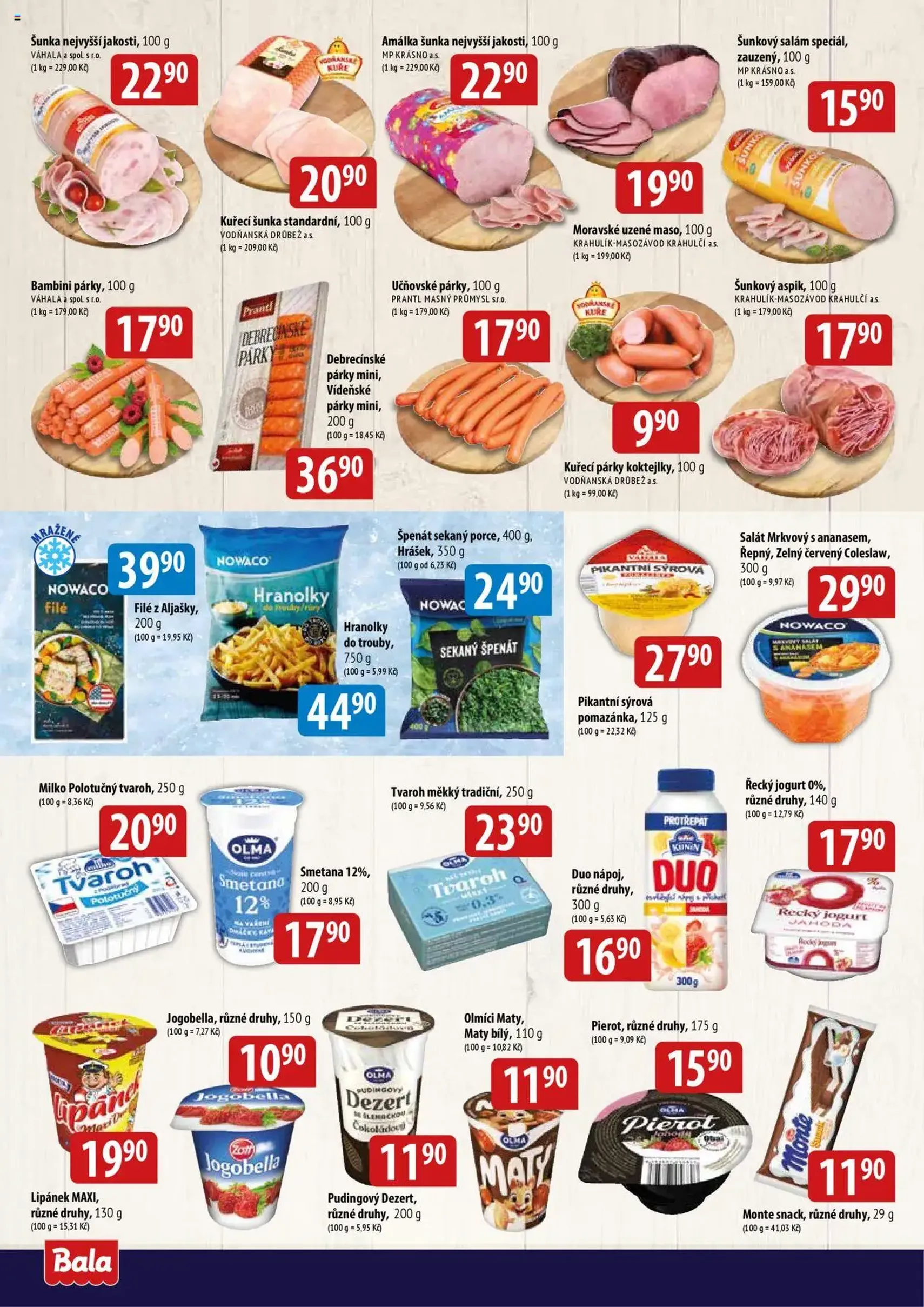 BALA velký leták + - platný leták od 20.08.2025 strana 2 z 6