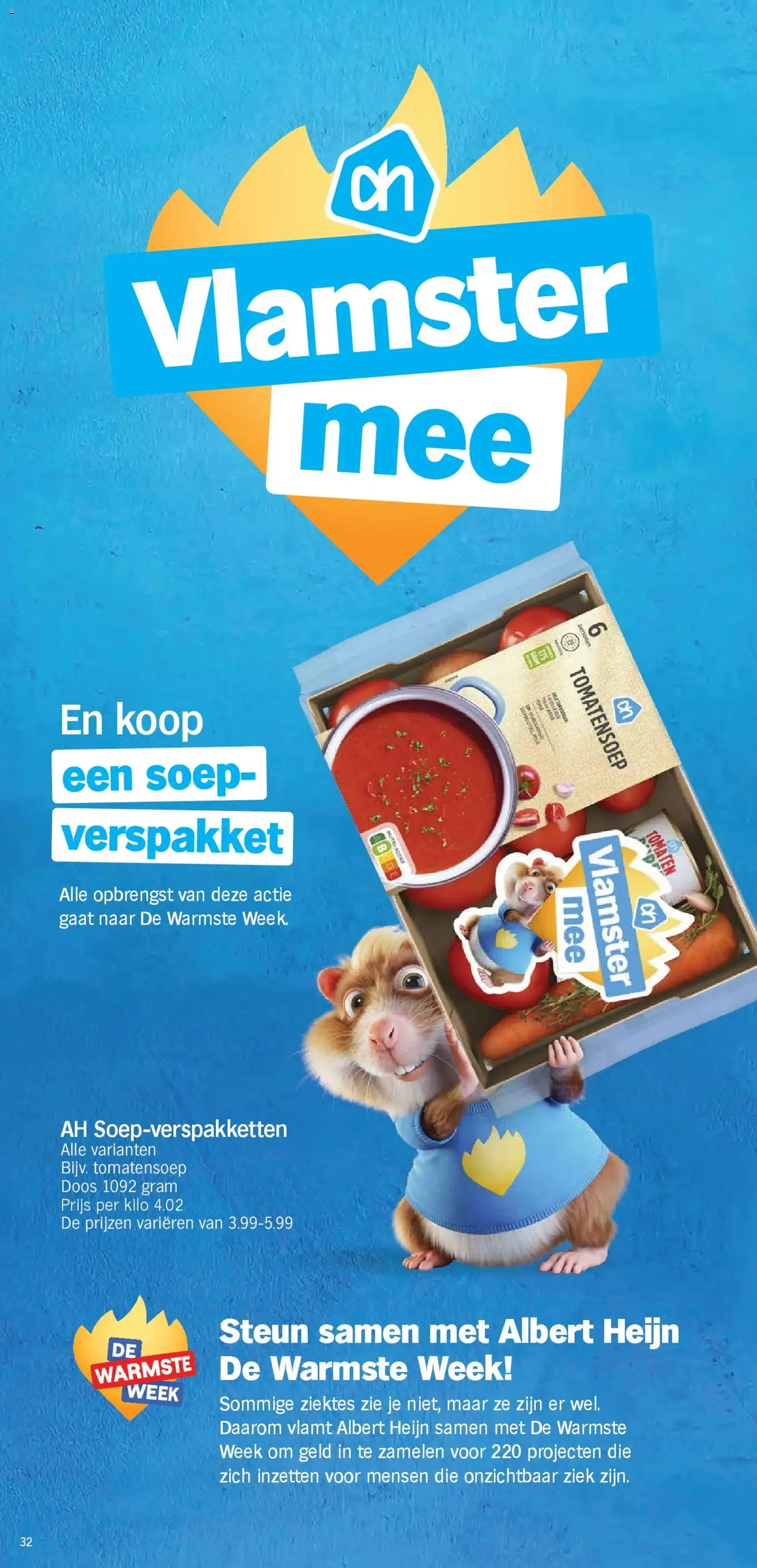 Albert Heijn folder week / de la semaine 50 - geldige folder vanaf 08/12/2025 pagina 32 van 34