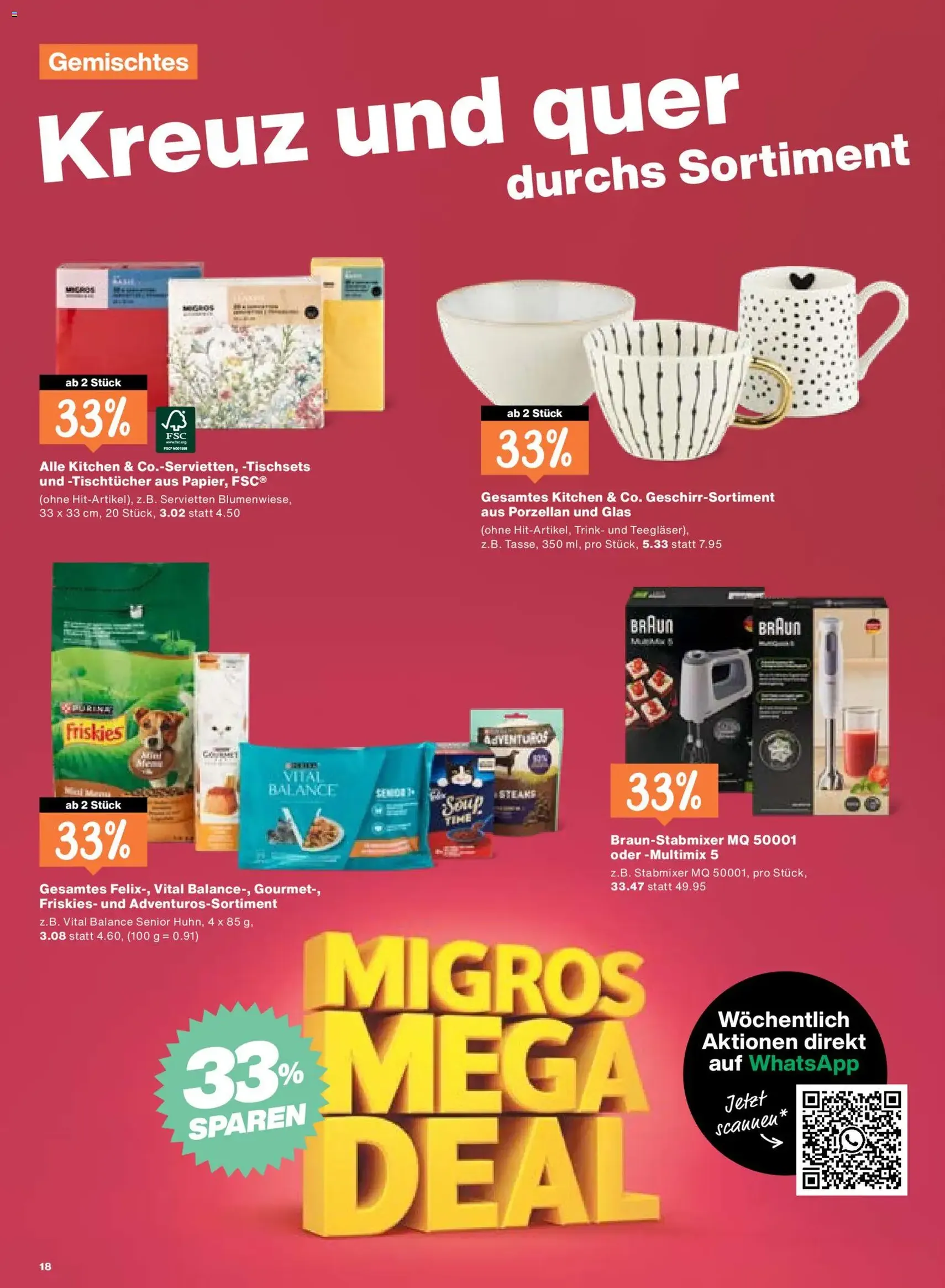 Migros aktionen - Gültiger Prospekt ab 03.09.2026, Seite 18 von insgesamt 20