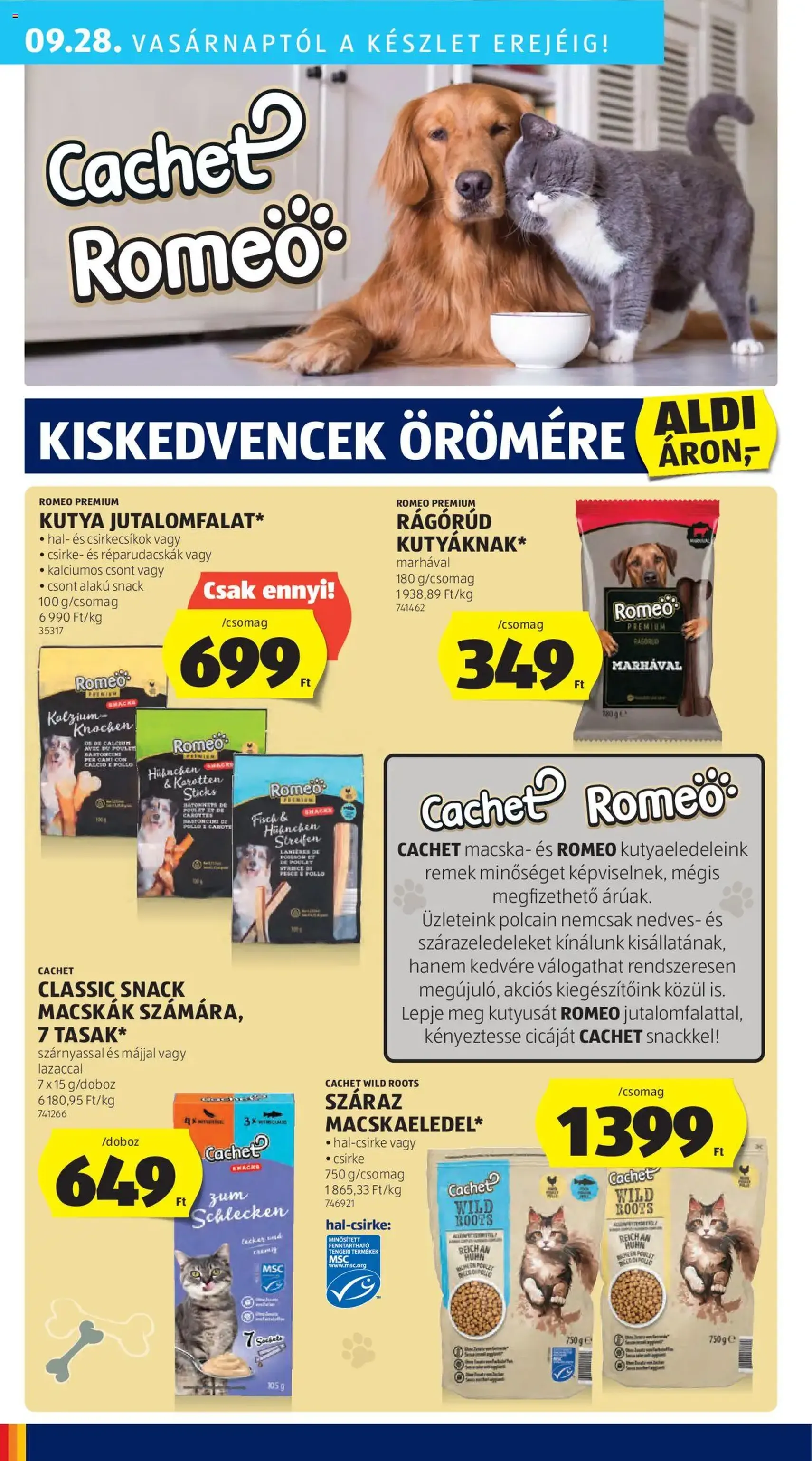 Aldi Akciós újság - 2025.09.25. érvényes szórólap 44 oldal 51 oldalból Aldi Akciós újság - 2025.09.25. érvényes szórólap 44 oldal 51 oldalból