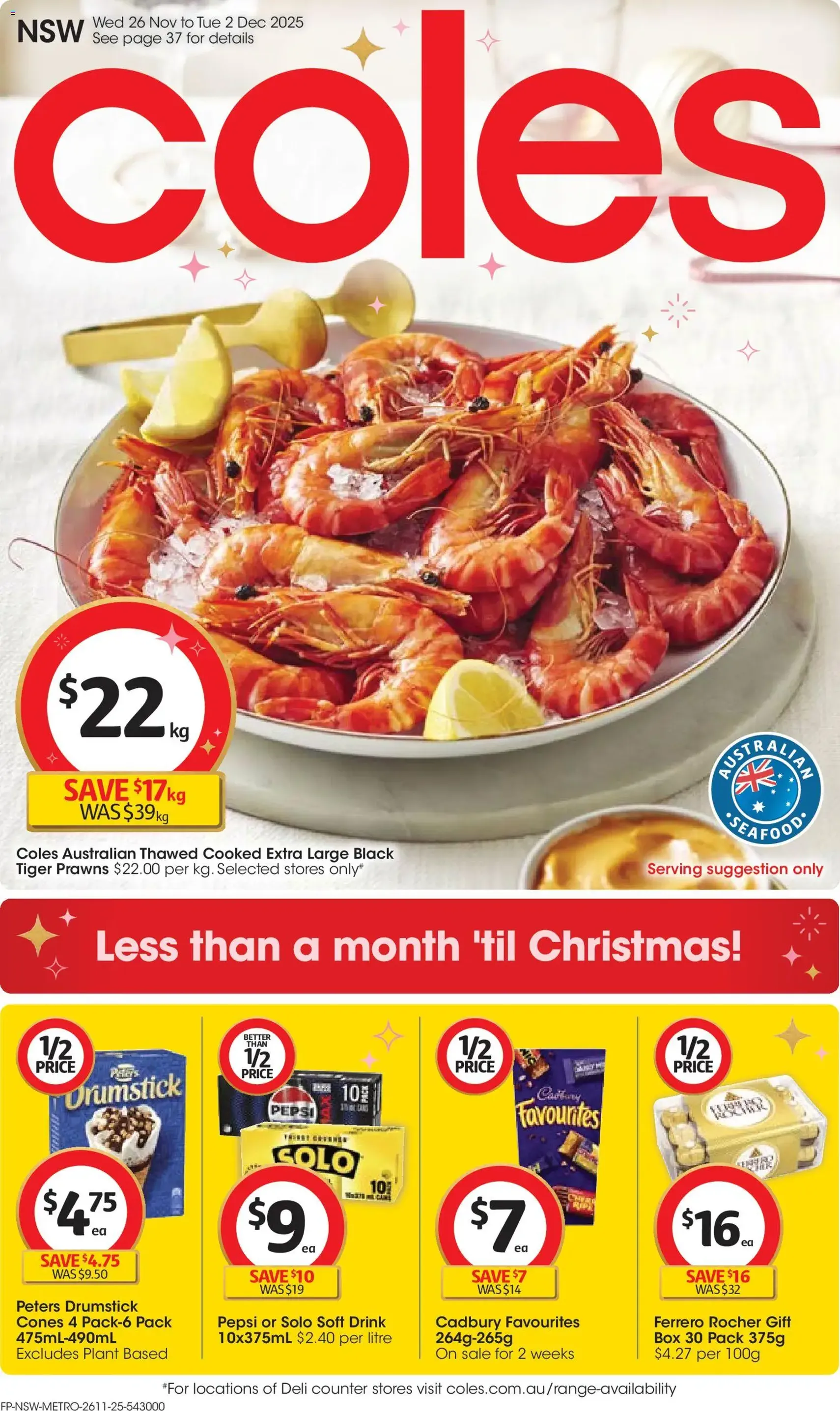 Coles Black Friday - valid flyer from 26/11/2025, page 1 of 49