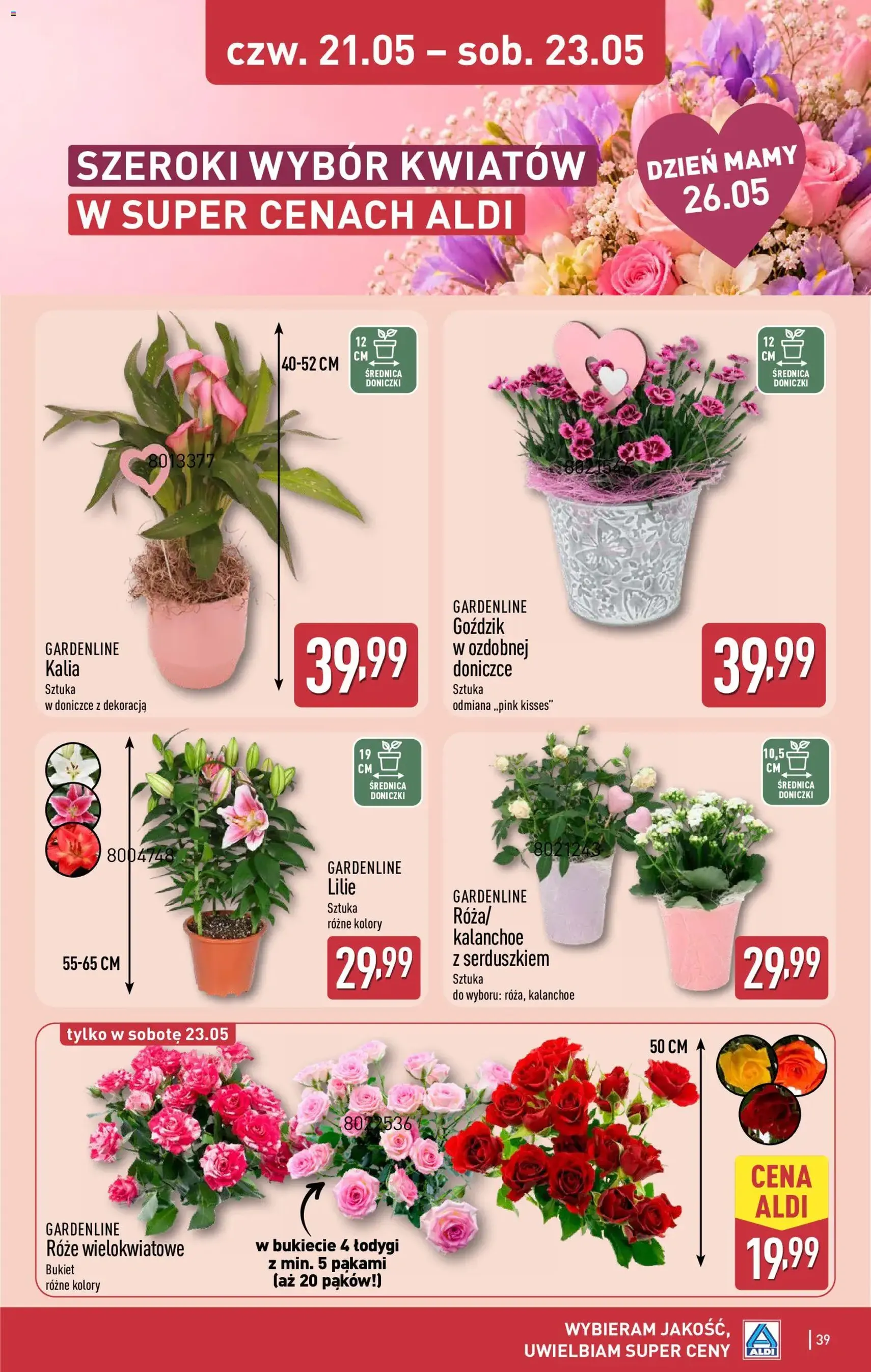 Aldi gazetka - ważny gazetka od 18.05.2026 strona 39 z 47