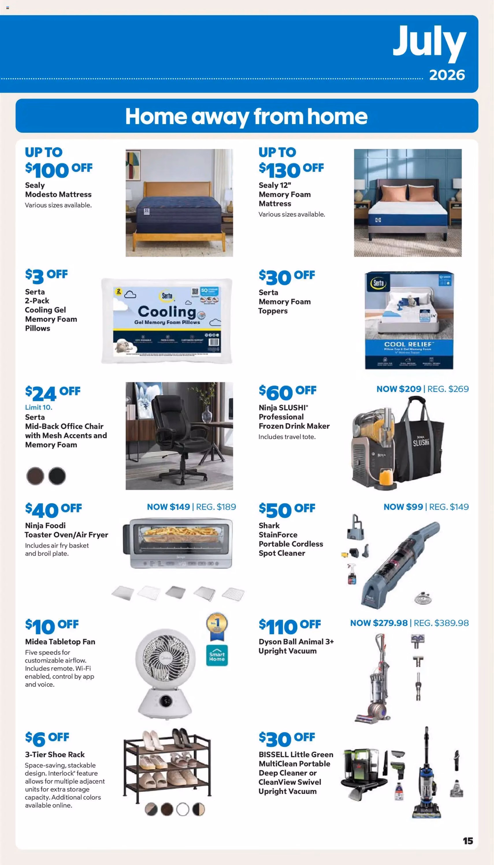 Sam's Club Instant Savings Book July 2026 - valid flyer from 07/22/2026, page 15 of 44