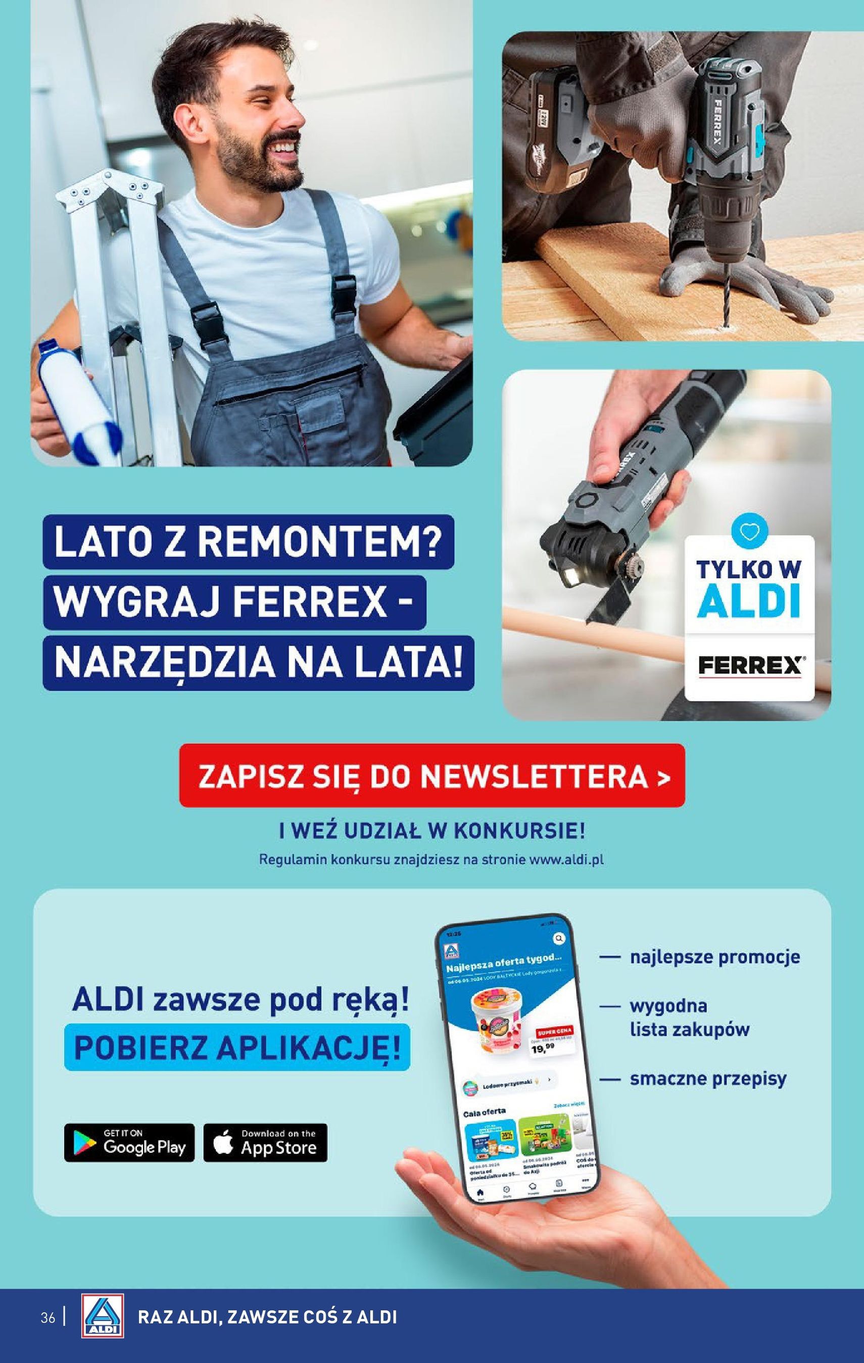 Aldi Gazetka - ważny gazetka od 28.07.2025 strona 36 z 42 Aldi Gazetka - ważny gazetka od 28.07.2025 strona 36 z 42