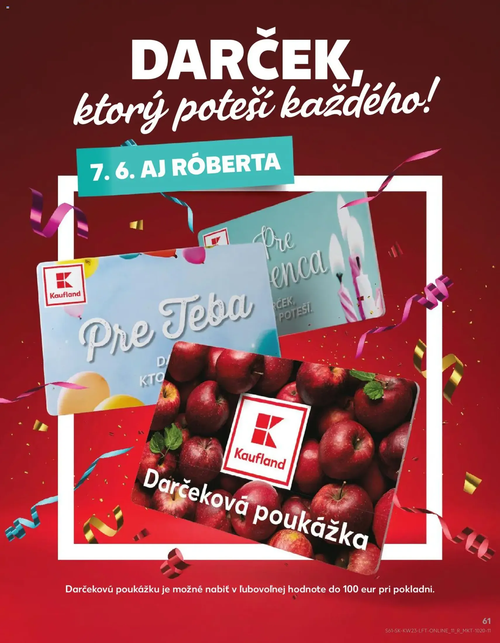 Kaufland leták - platný leták od 04.06.2026 strana 61 z 76