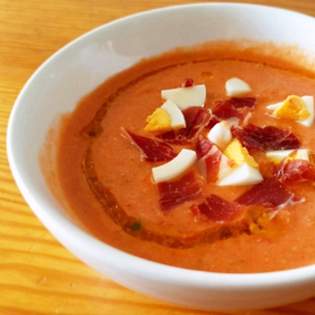Previsualización de la receta Salmorejo cordobes receta tradicional
