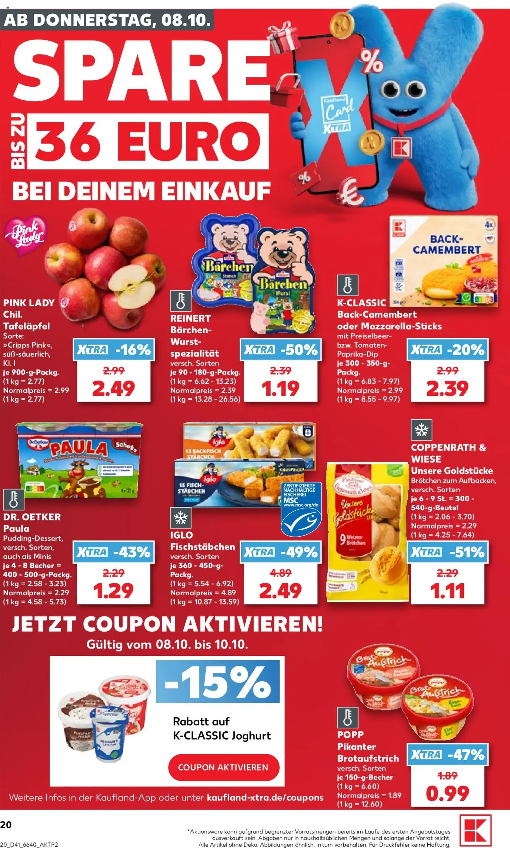 Kaufland Prospekt - Gültiger Prospekt ab 08.10.2026, Seite 20 von insgesamt 70