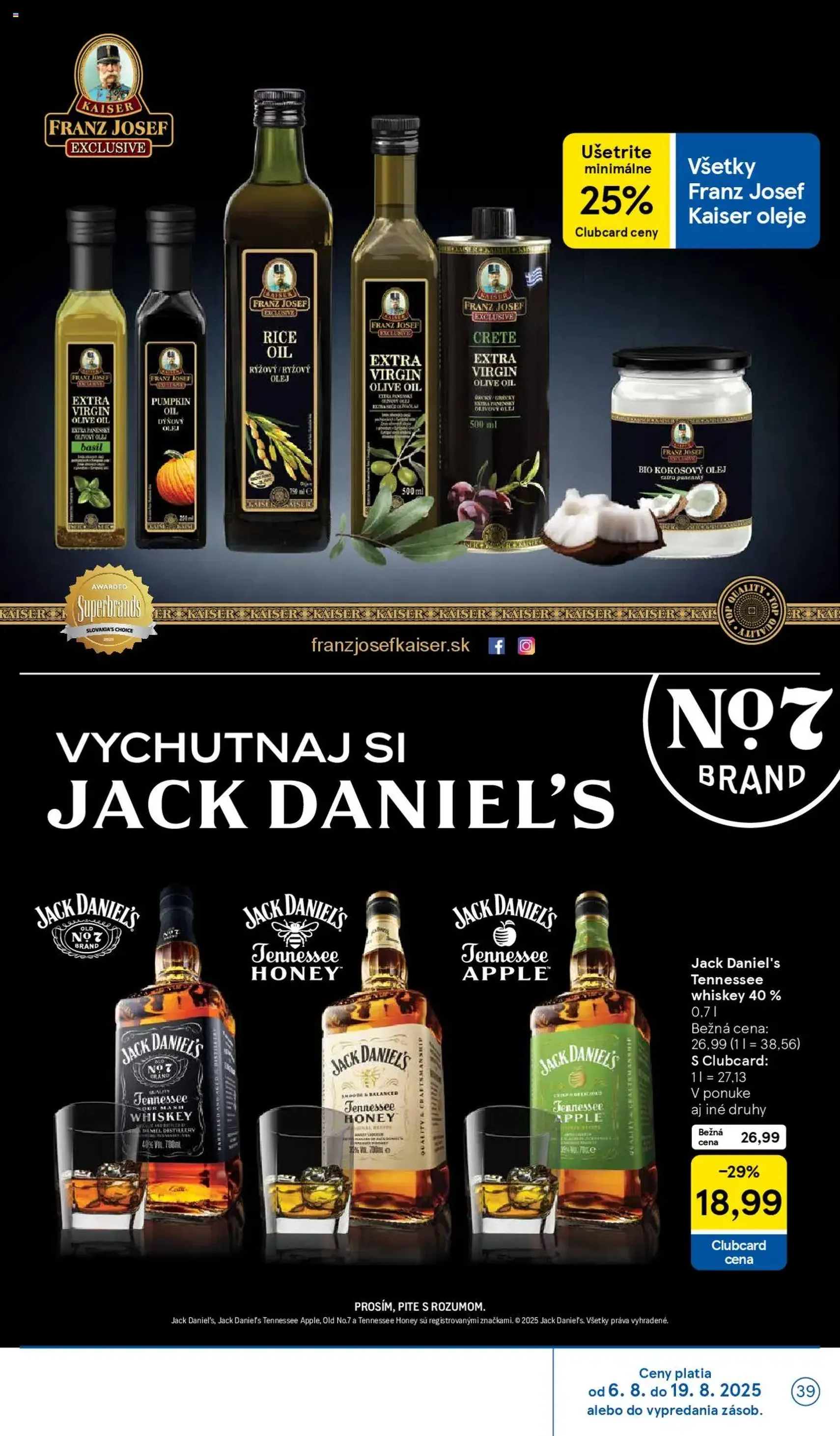 Tesco Hypermarket - leták - platný leták od 06.08.2025 strana 39 z 41 Tesco Hypermarket - leták - platný leták od 06.08.2025 strana 39 z 41
