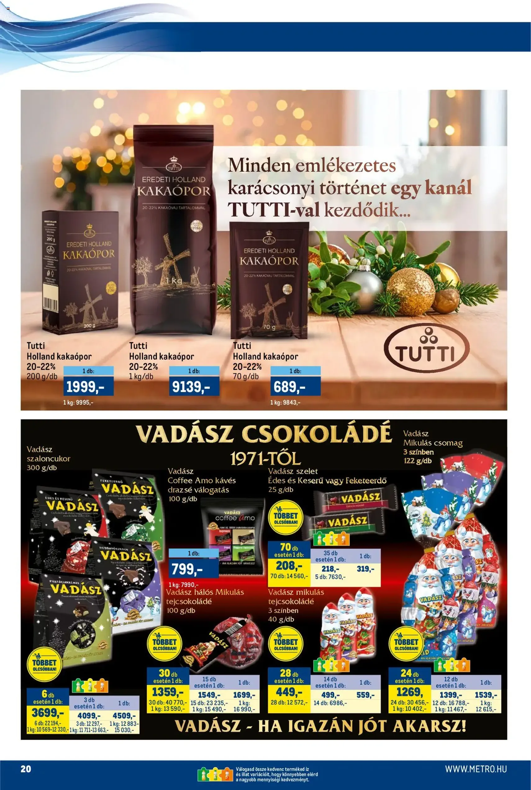 Metro Akciós újság - 2025.11.15. érvényes szórólap 20 oldal 55 oldalból