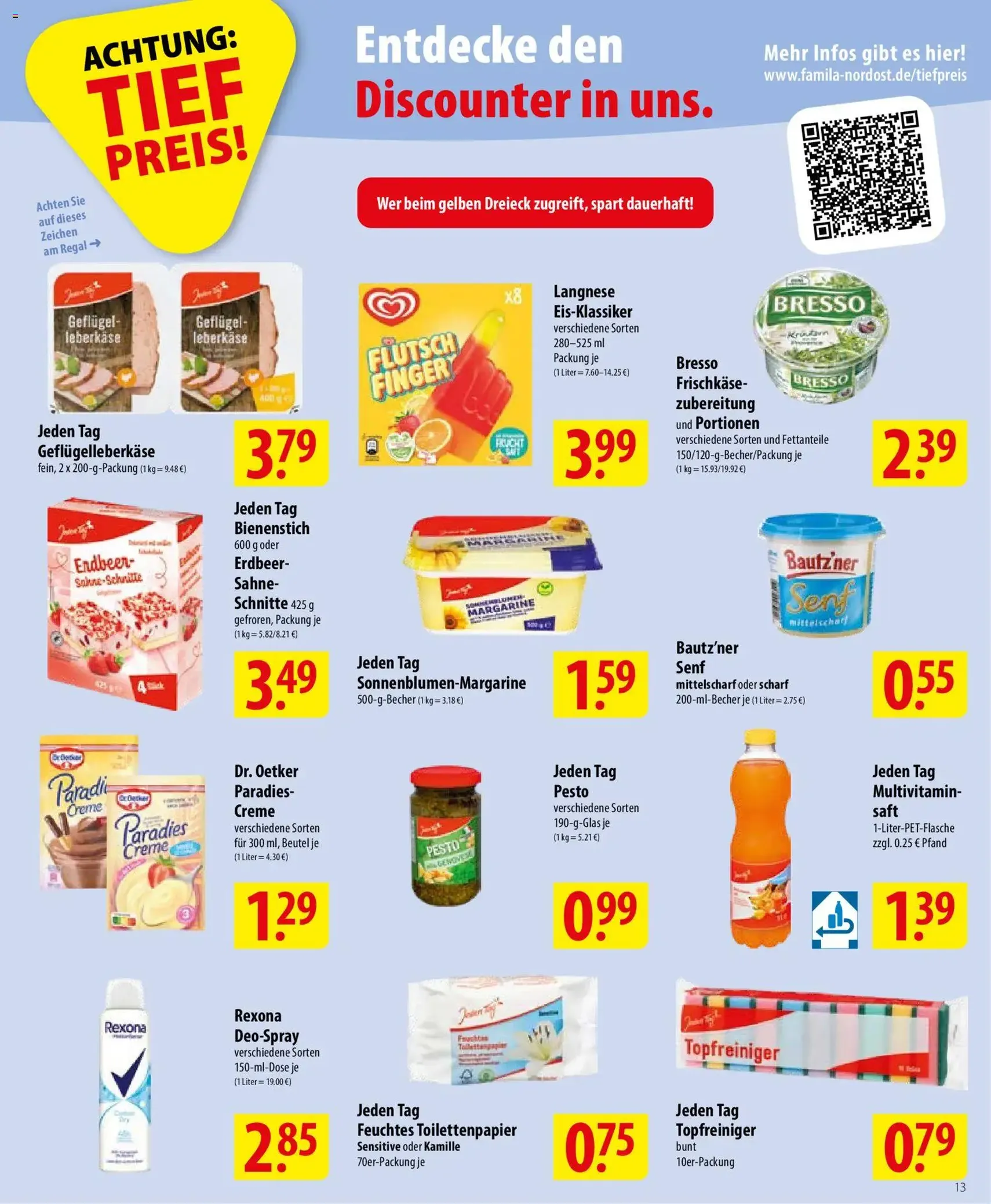 Famila Prospekt - Gültiger Prospekt ab 20.04.2026, Seite 13 von insgesamt 24