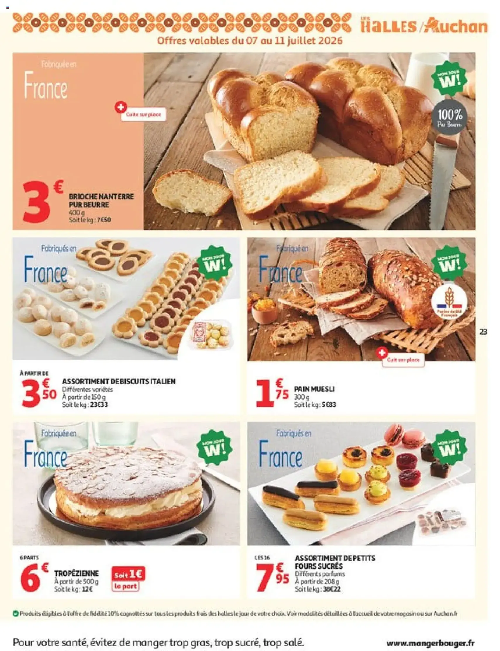 Auchan prospectus - brochure valable à partir du 07/07/2026, page 23 sur 54