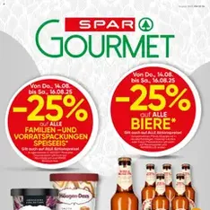 SPAR Gourmet Flugblatt Wien - Prospekt Vorschau gültig ab 14.08.2025