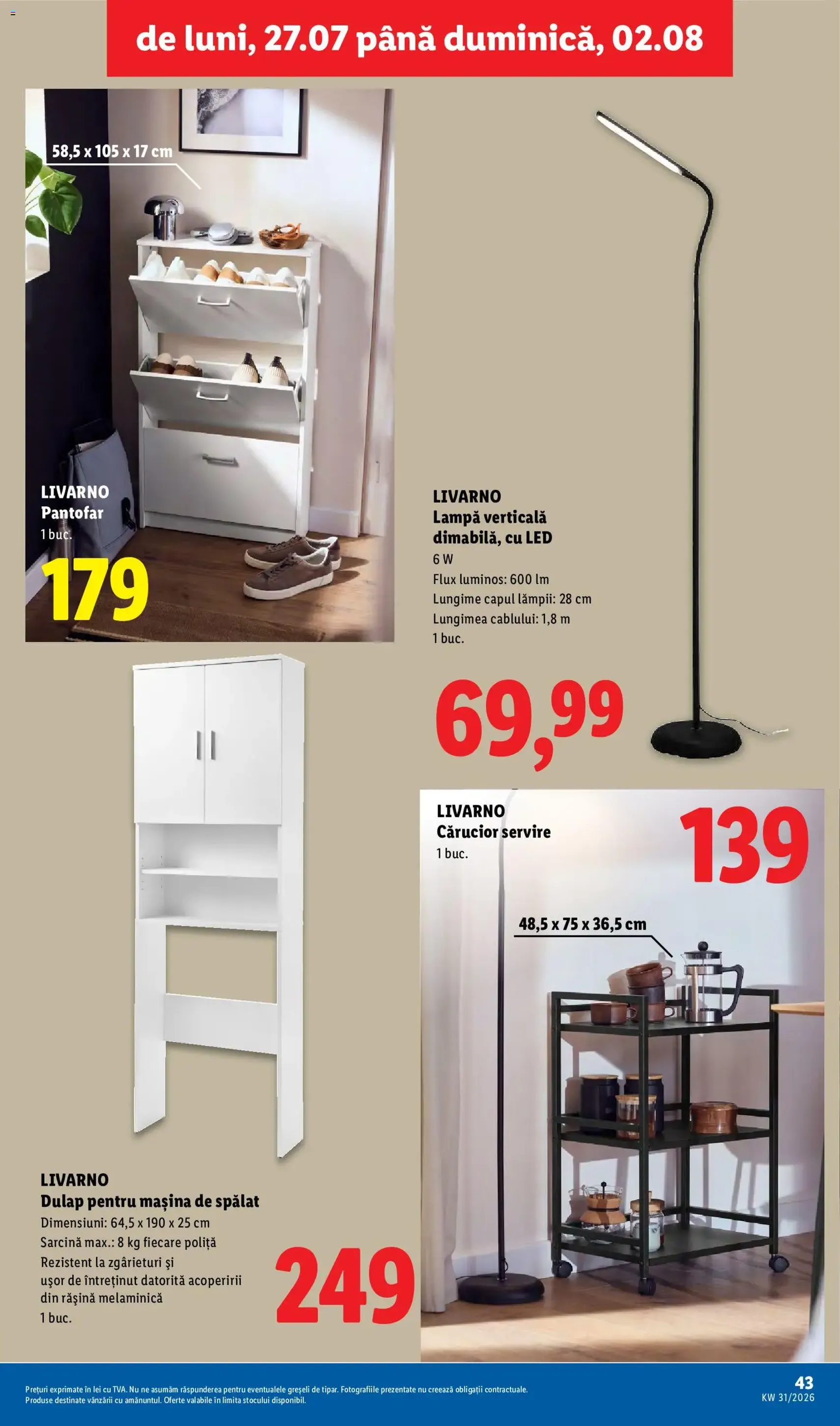 Lidl Catalog - cataloage valabile începând cu 27.07.2026 pagina 43 din 80