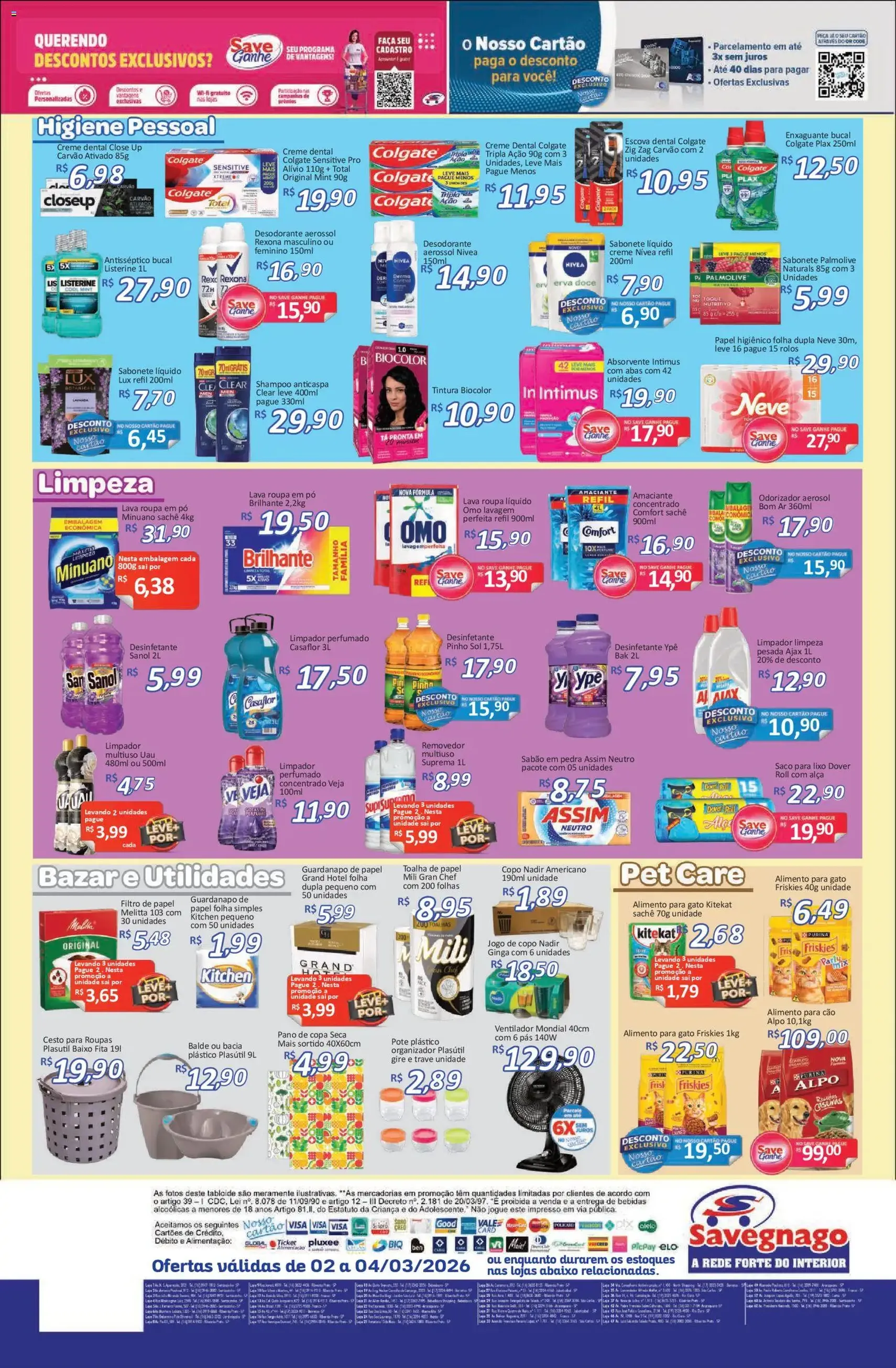 Savegnago - Ofertas da semana - folheto válido a partir de 02/03/2026 página 4 de 4