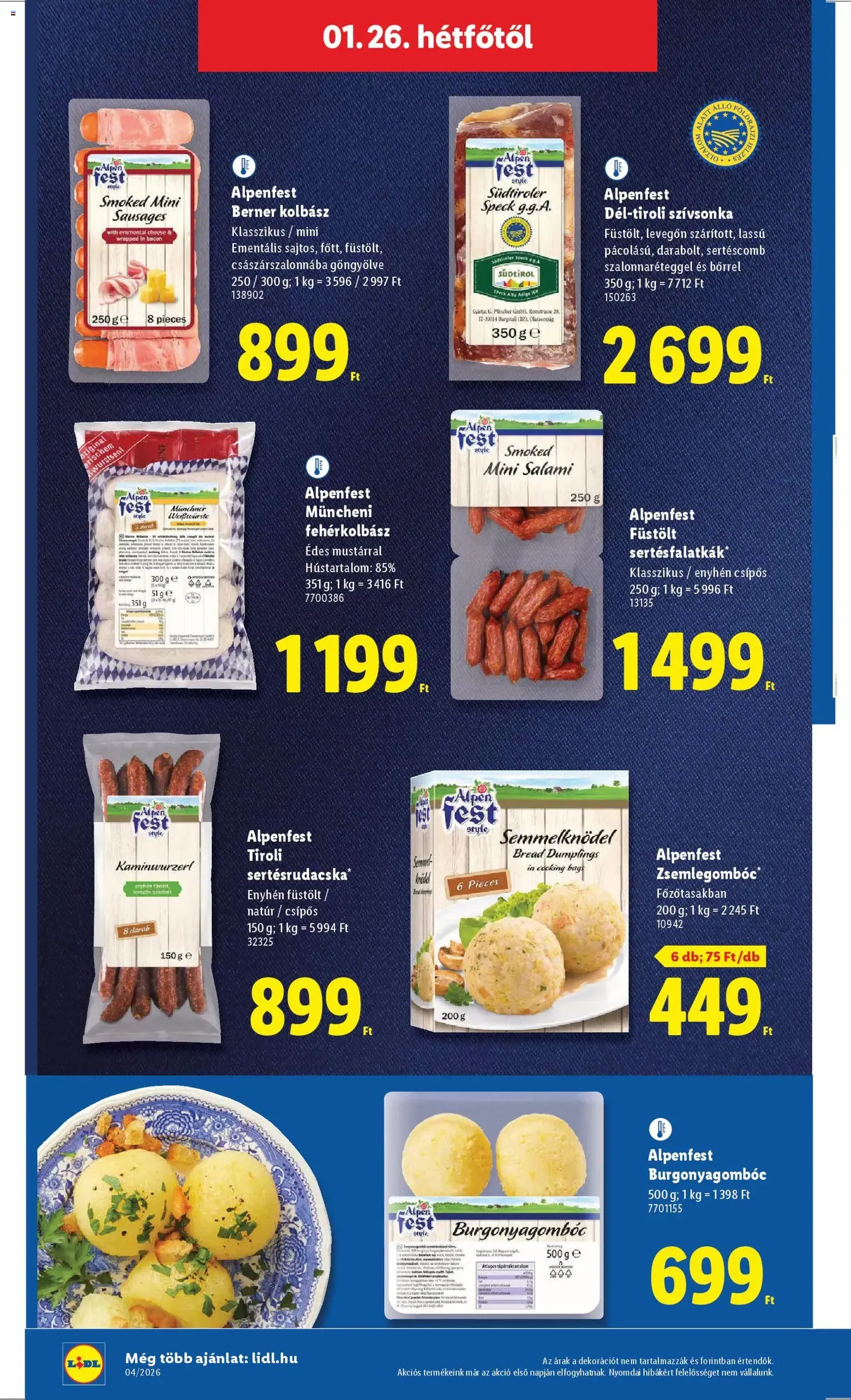 Lidl Akciós újság - 2026.01.22. érvényes szórólap 54 oldal 58 oldalból