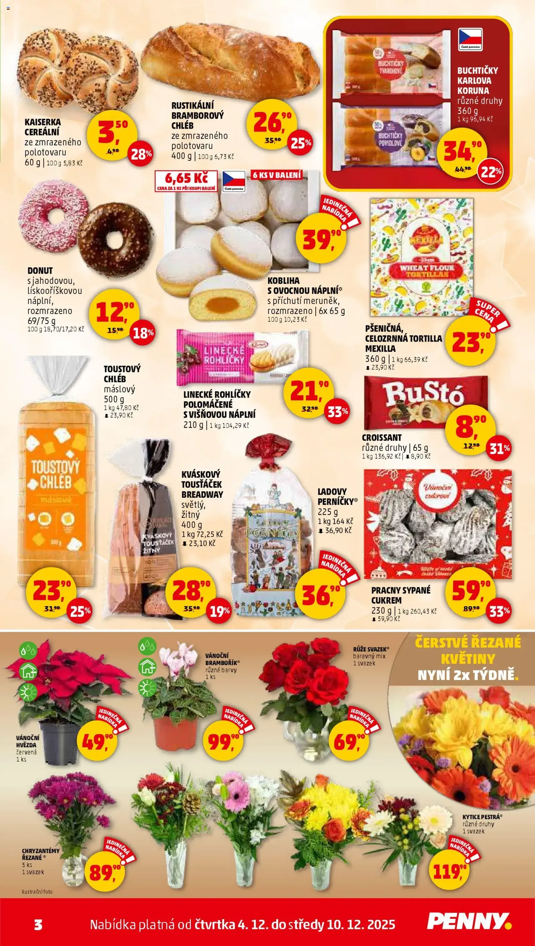 Penny Market leták - Čtvrtečník - platný leták od 04.12.2025 strana 3 z 42