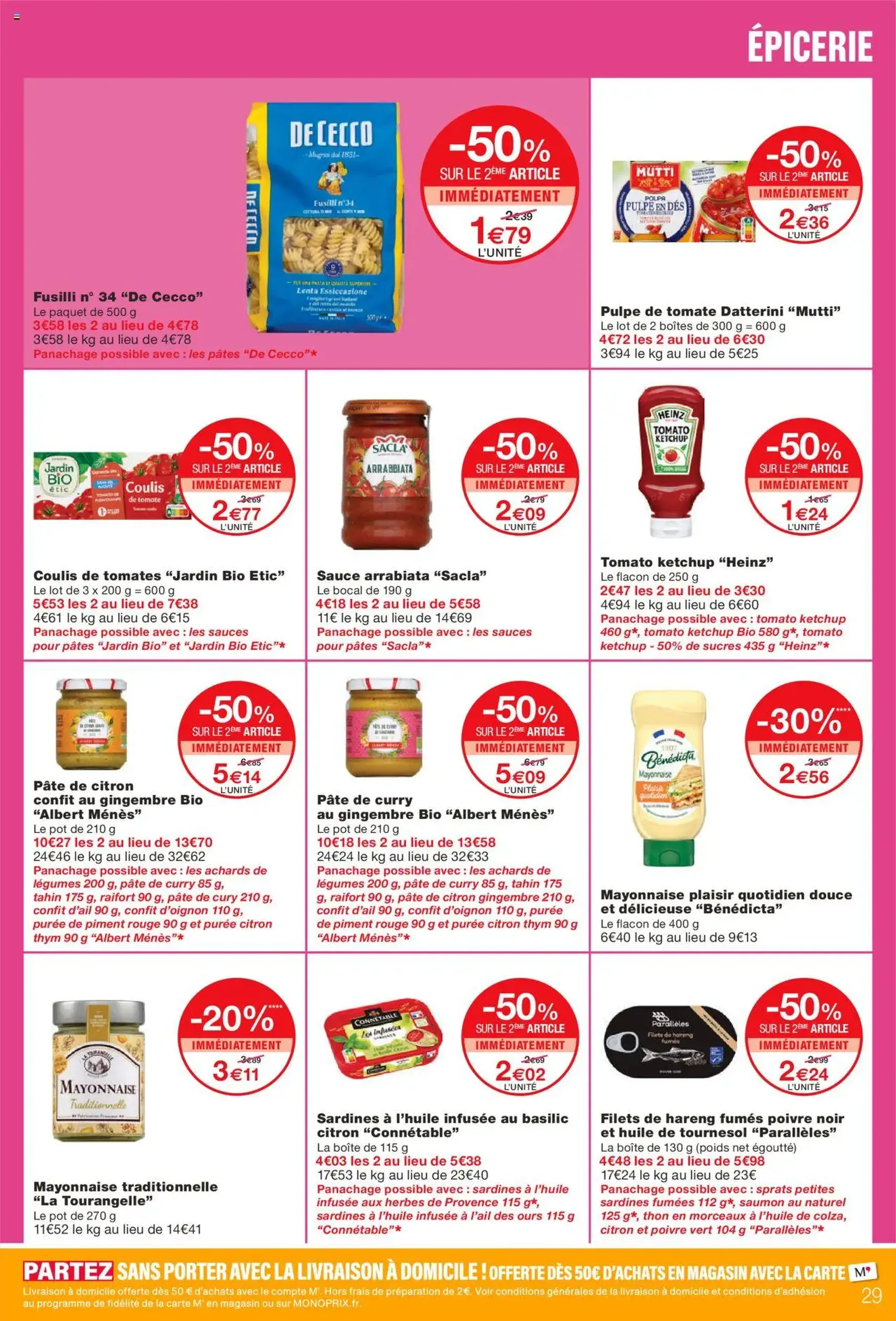 Monoprix catalogue - brochure valable à partir du 09/09/2025, page 29 sur 54 Monoprix catalogue - brochure valable à partir du 09/09/2025, page 29 sur 54