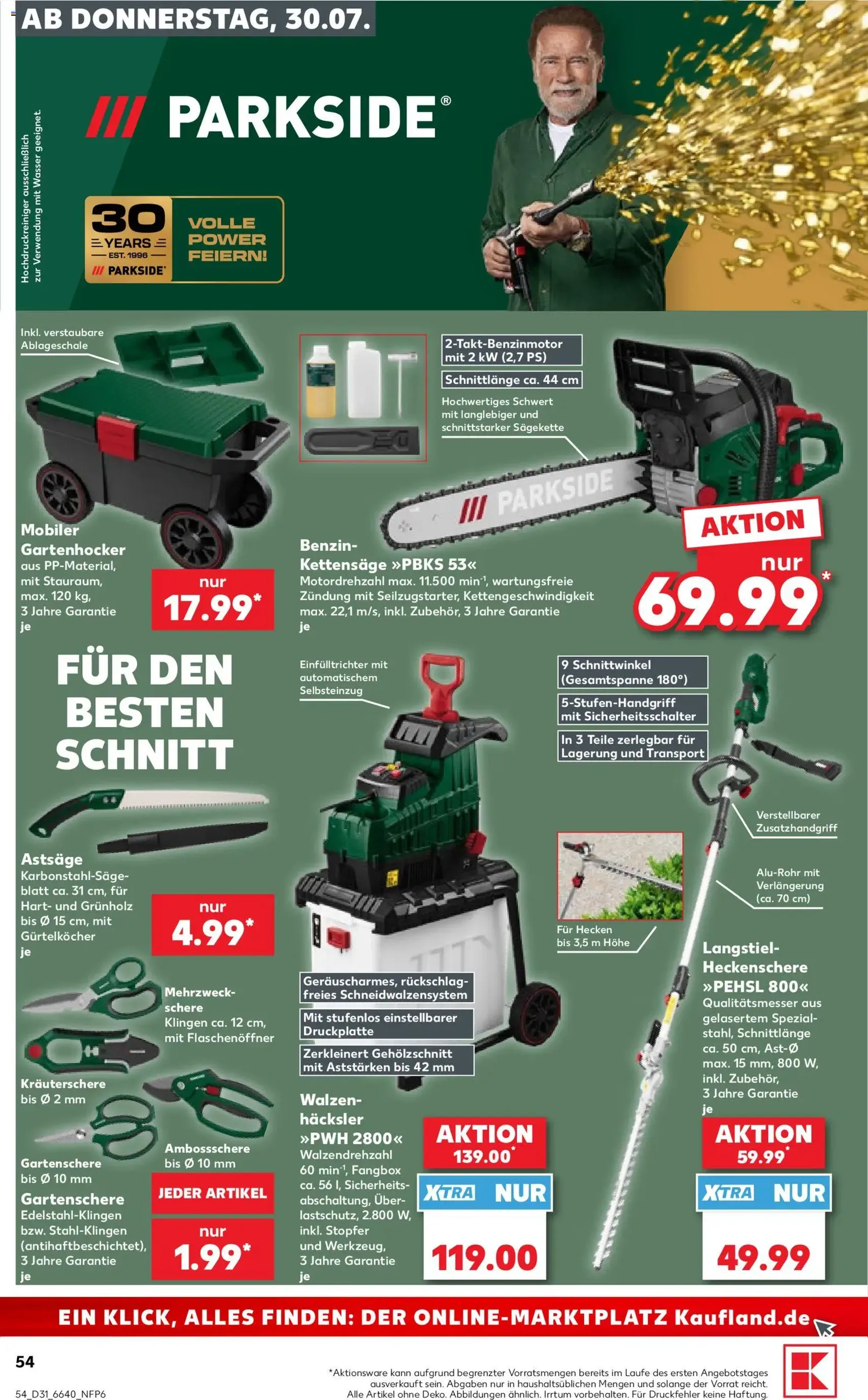 Kaufland Prospekt - Gültiger Prospekt ab 30.07.2026, Seite 54 von insgesamt 66
