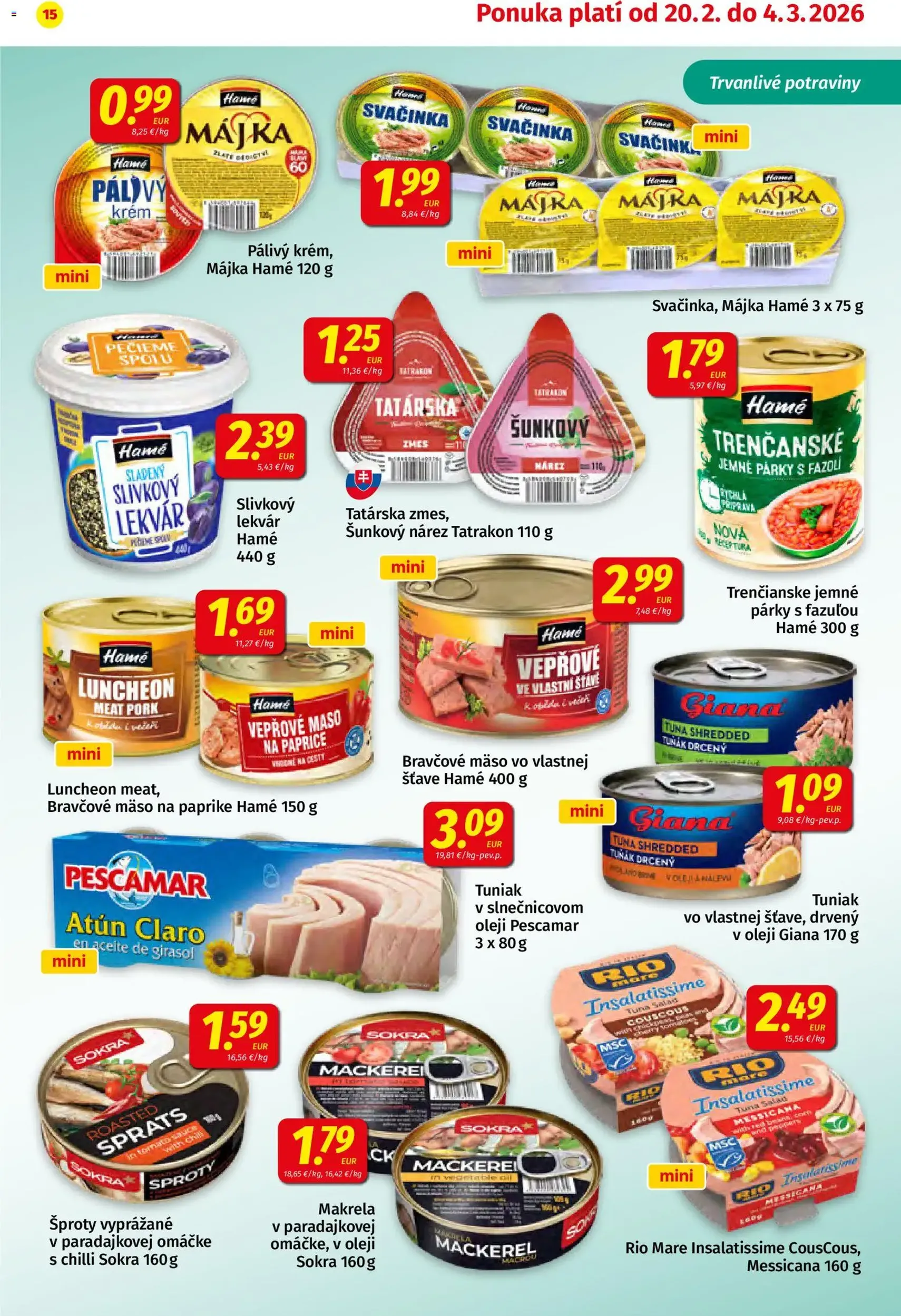 Koruna leták - platný leták od 20.02.2026 strana 15 z 24