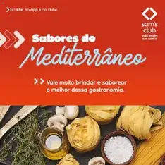 Sam's Club - Ofertas Sabores do Mediterrâneo - pré-visualização do folheto, válido a partir de 09/09/2025