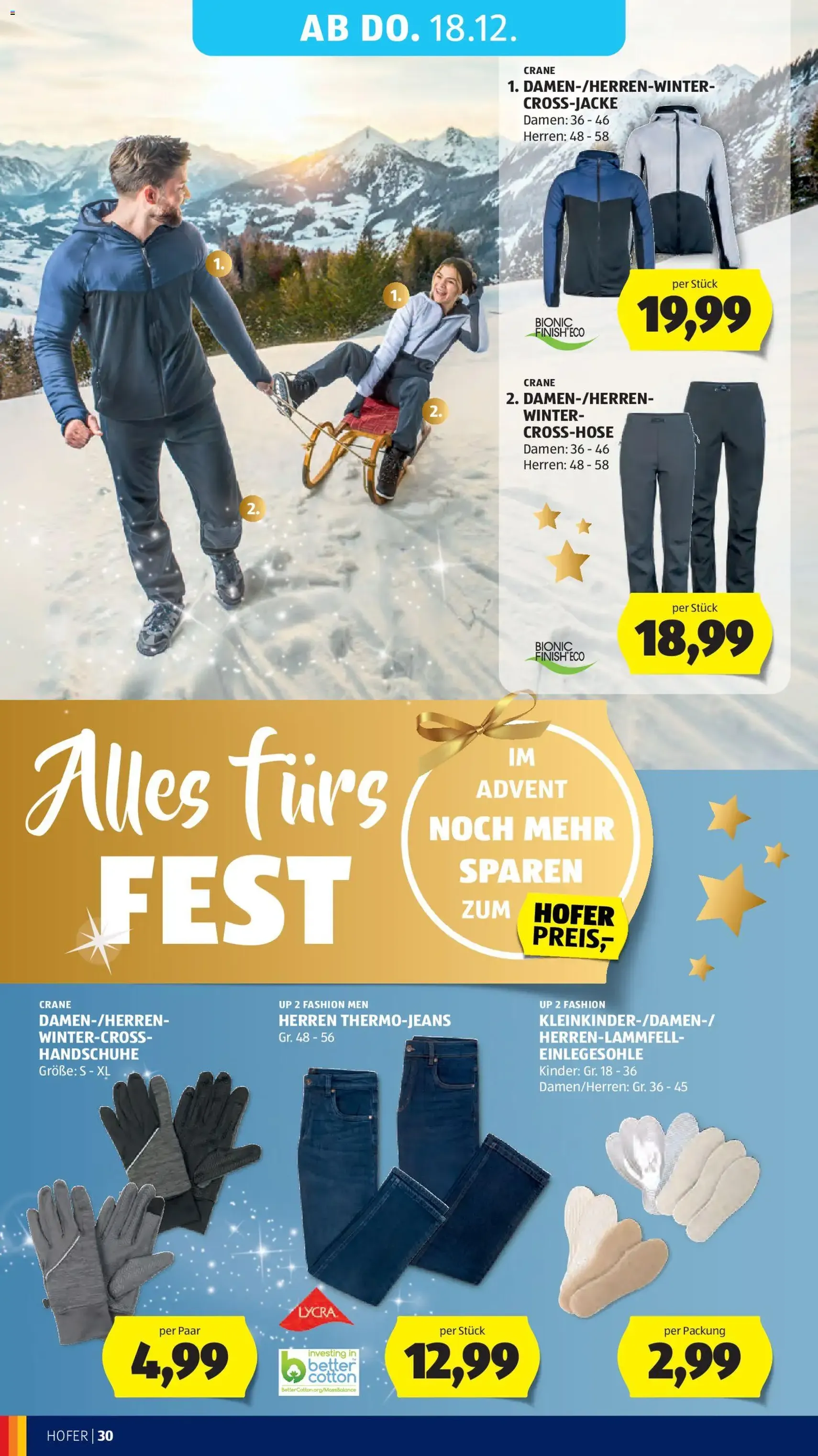 Hofer Flugblatt - Gültiger Prospekt ab 12.12.2025, Seite 42 von insgesamt 53