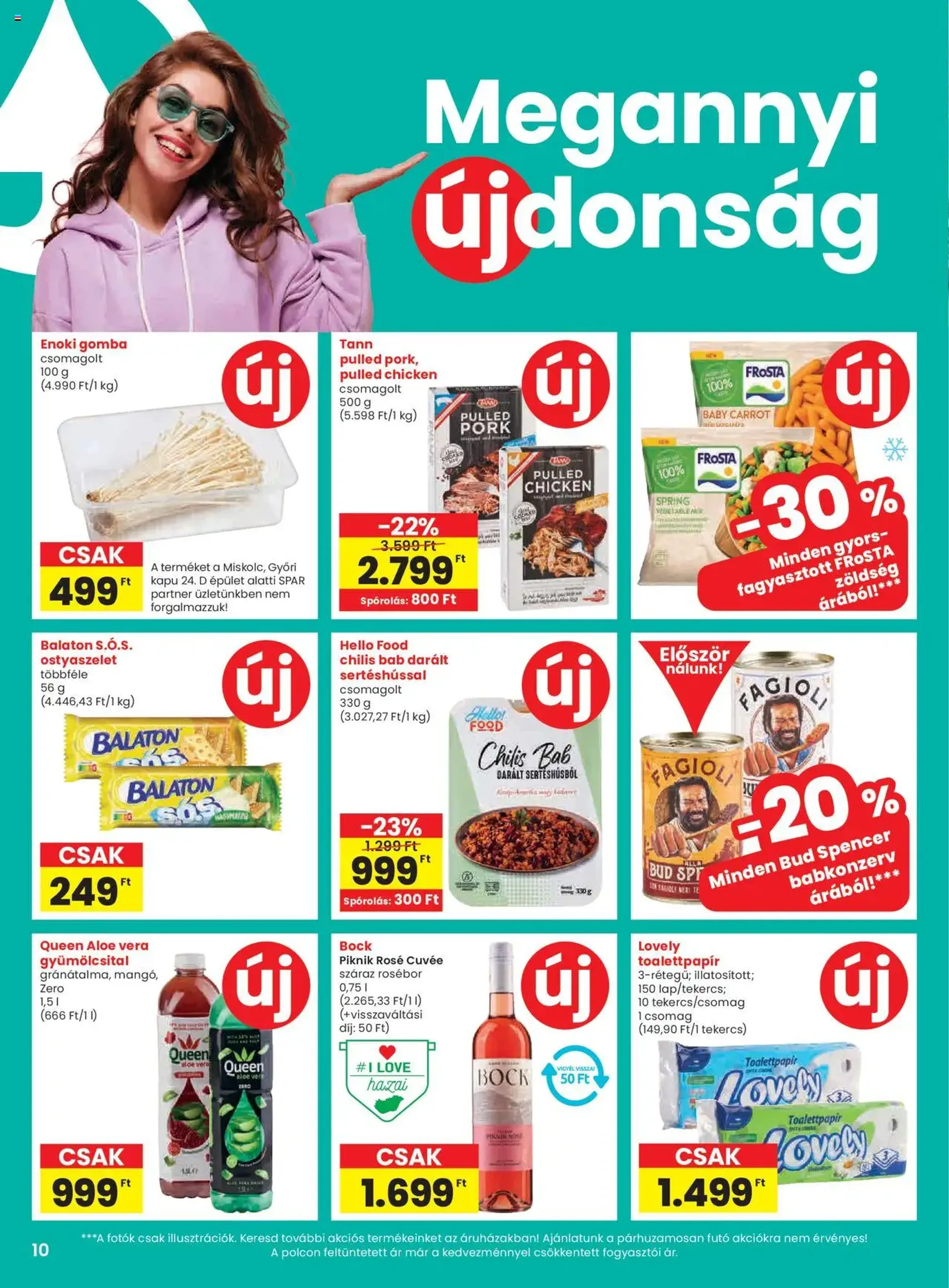 Spar Akciós újság - 2025.09.11. érvényes szórólap 10 oldal 20 oldalból Spar Akciós újság - 2025.09.11. érvényes szórólap 10 oldal 20 oldalból