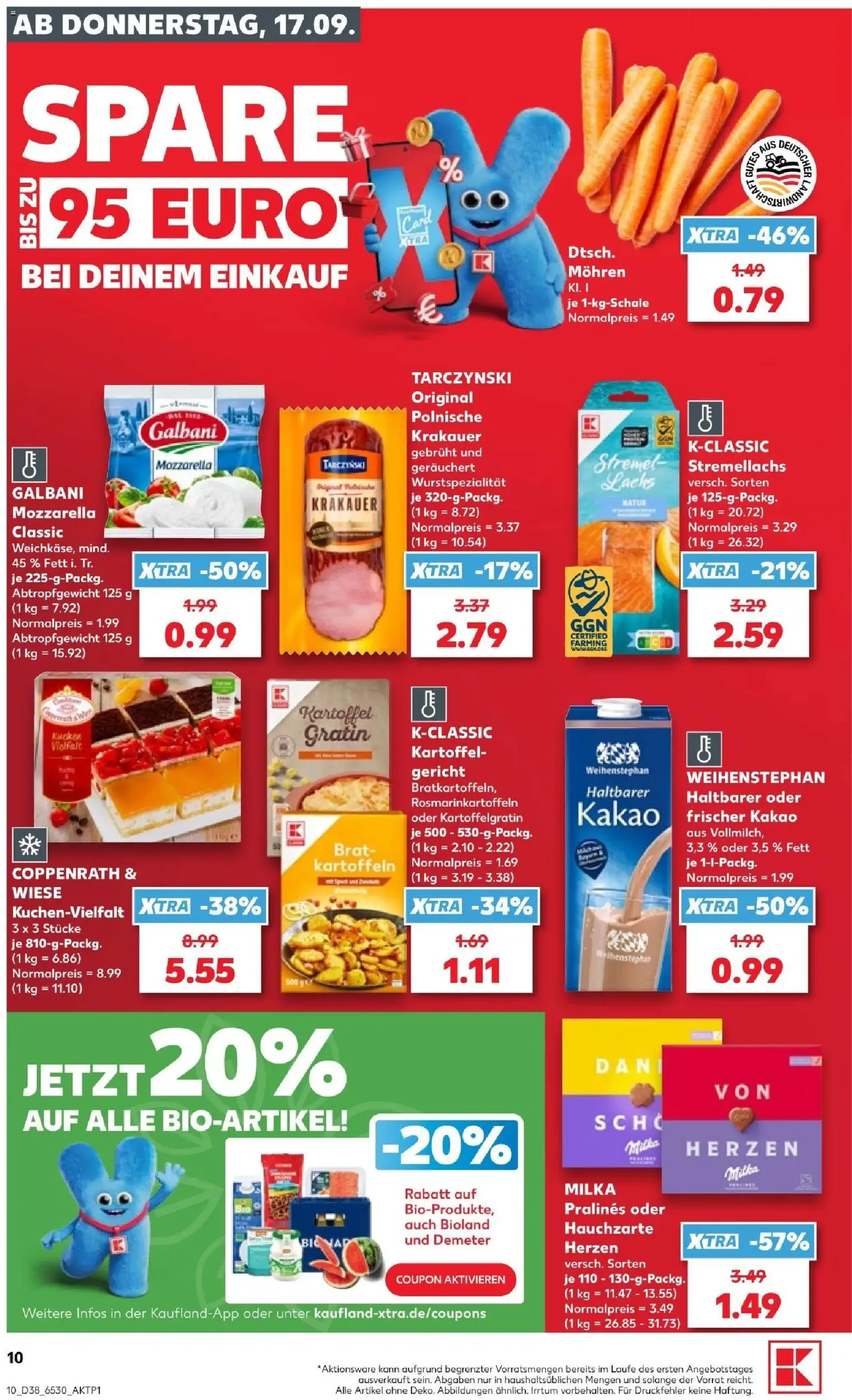 Kaufland Prospekt - Gültiger Prospekt ab 17.09.2026, Seite 10 von insgesamt 66