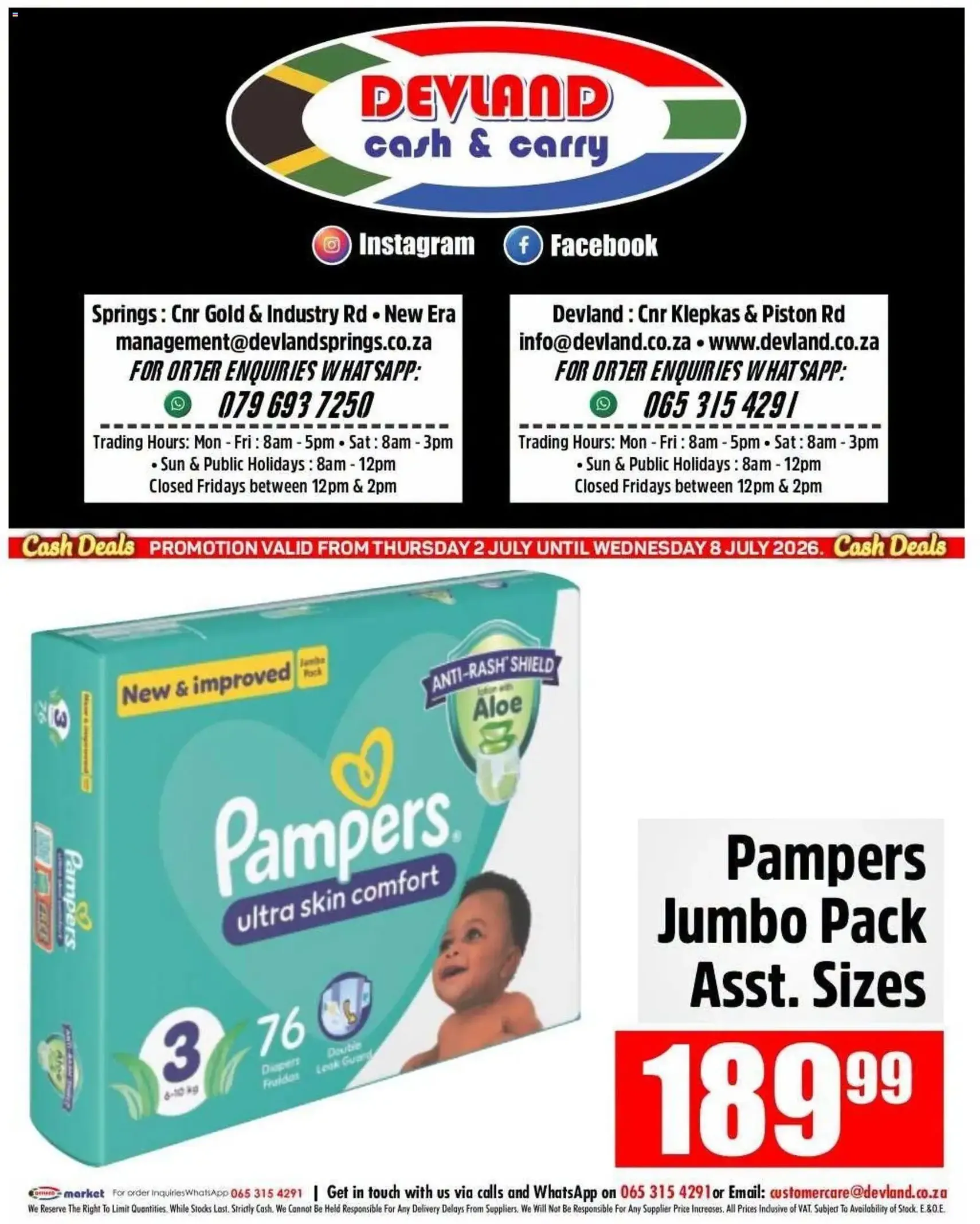 Devland Specials - valid flyer from 02/07/2026, page 3 of 12
