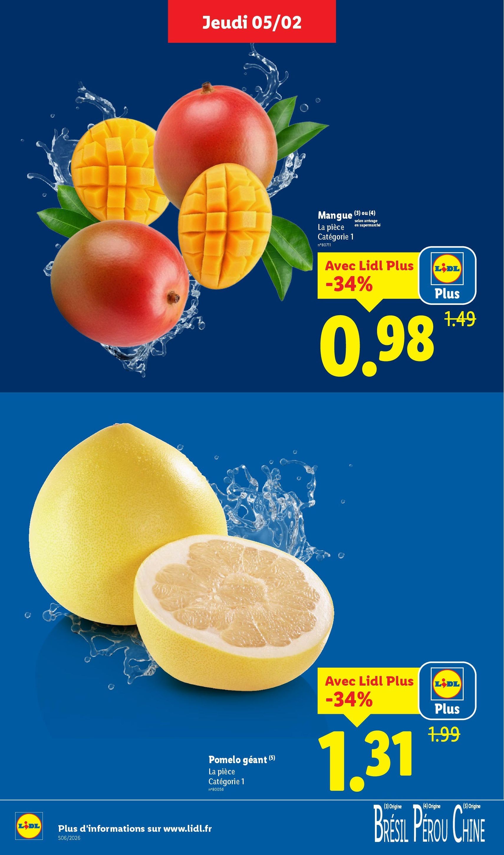 LIDL catalogue semaine 6 - brochure valable à partir du 05/02/2026, page 4 sur 78