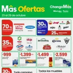 Vista previa del folleto Changomas ofertas válido desde 23/10/2025