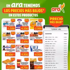 Vista previa del folleto Ara - Catálogo válido desde 21/08/2025