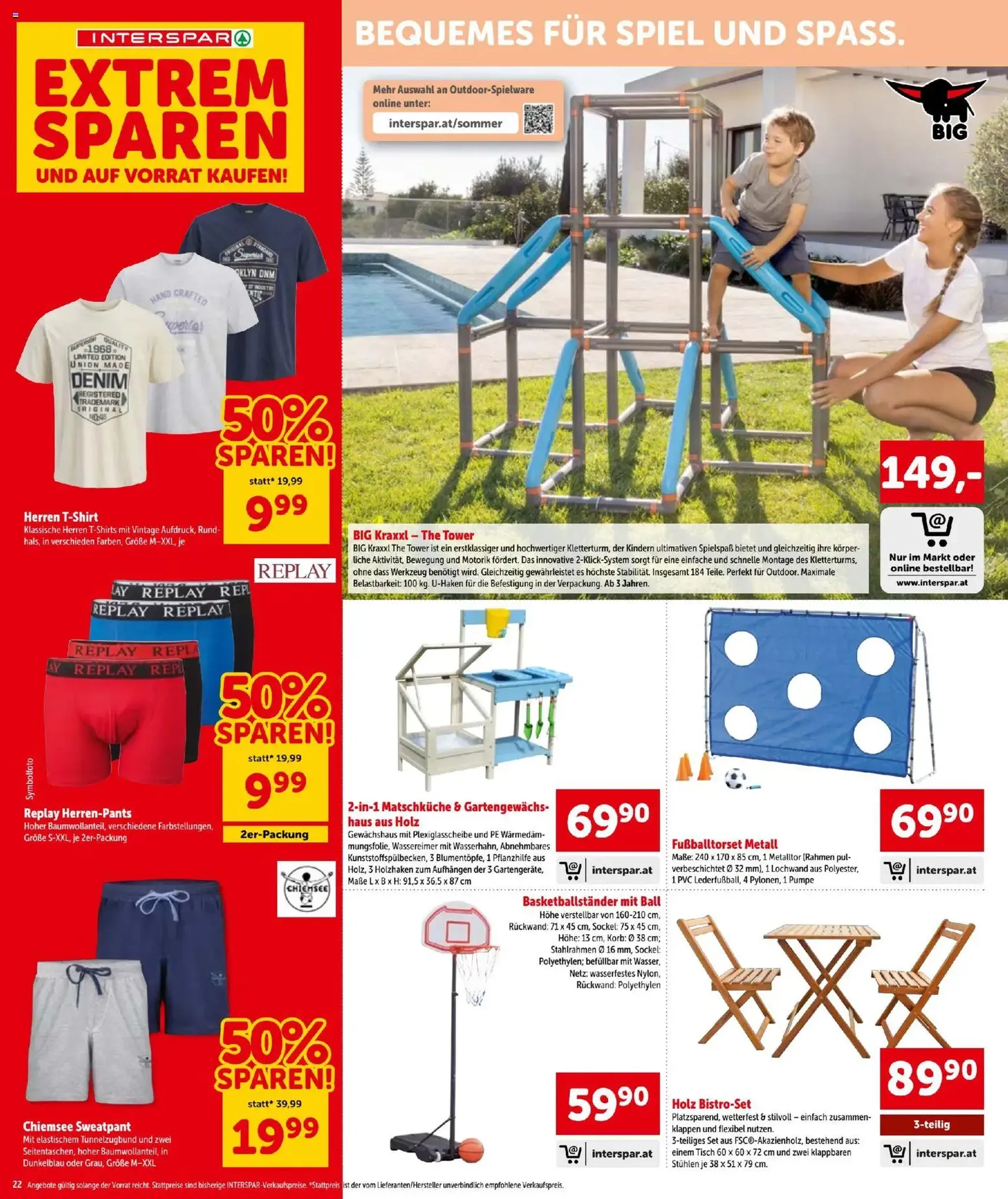 Interspar - Flugblatt - Gültiger Prospekt ab 07.05.2026, Seite 22 von insgesamt 24