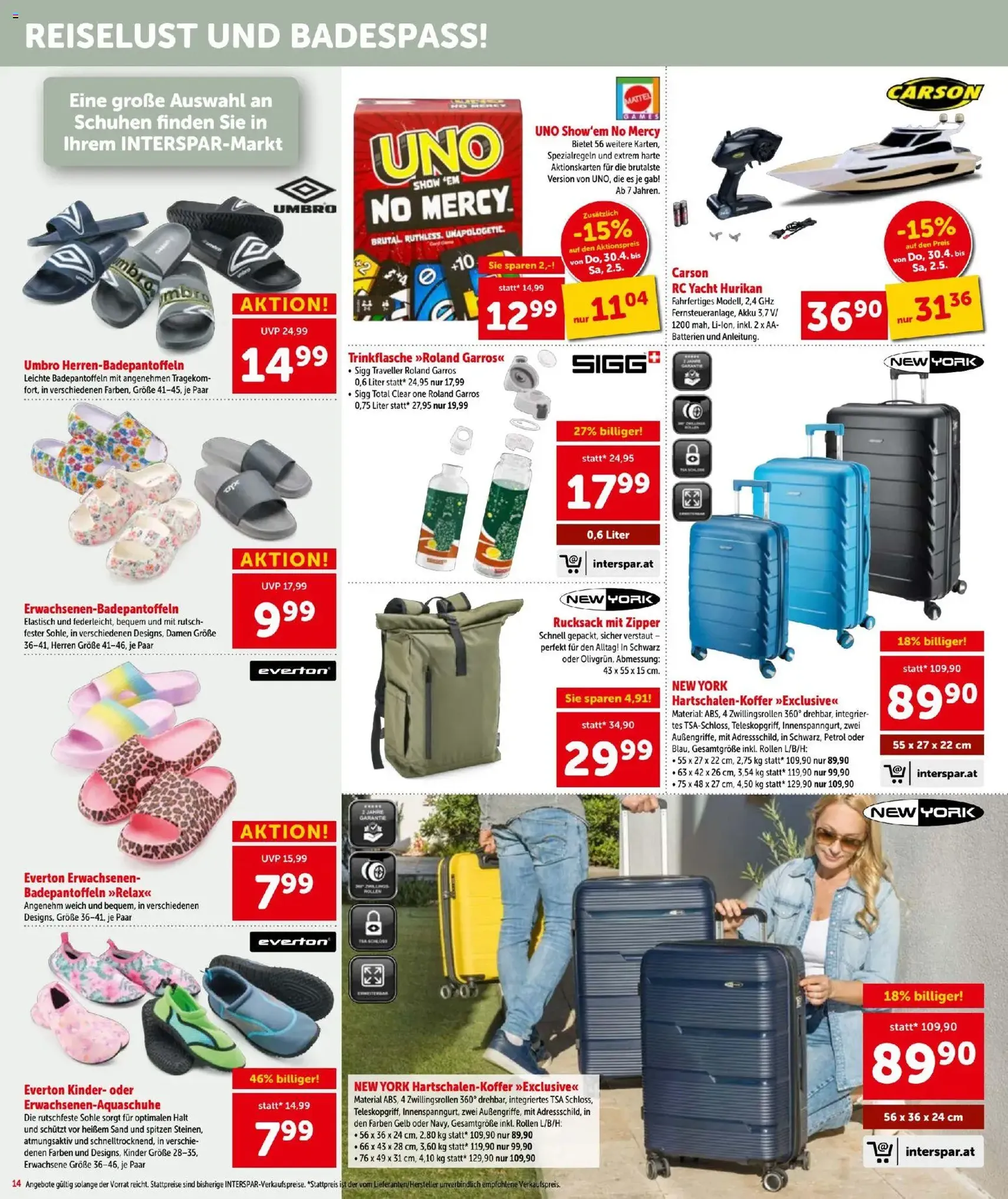 Interspar - Flugblatt - Gültiger Prospekt ab 30.04.2026, Seite 14 von insgesamt 16