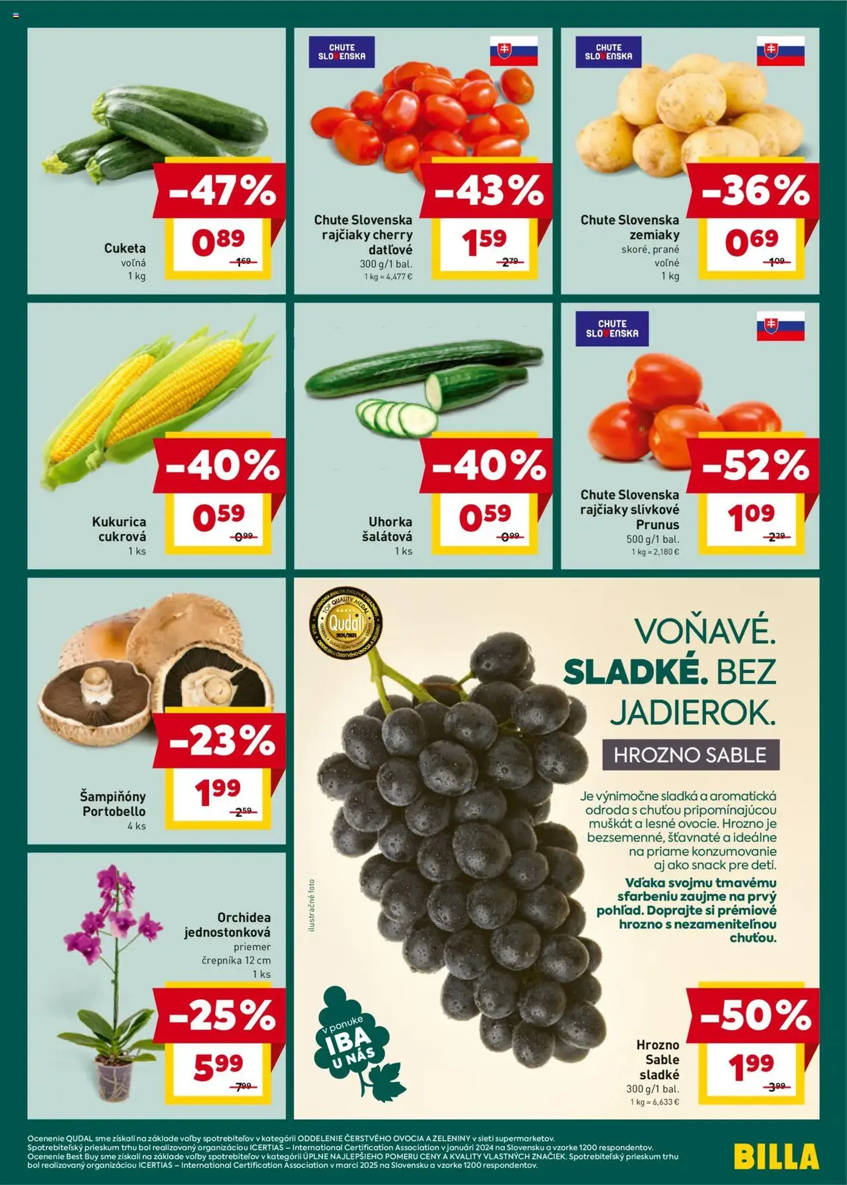 Billa leták - platný leták od 06.08.2025 strana 3 z 24
