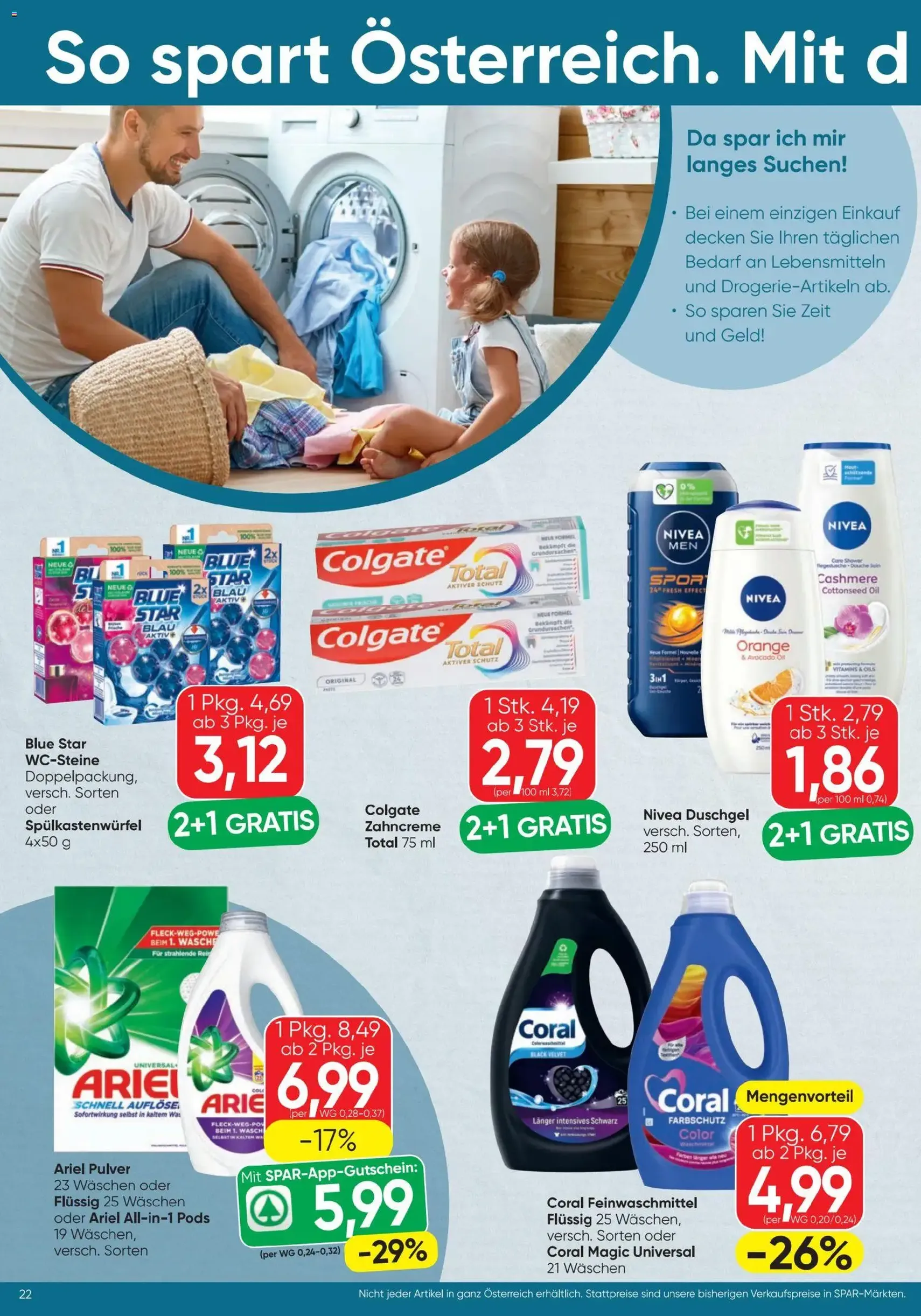 Spar - Flugblatt - Gültiger Prospekt ab 21.05.2026, Seite 22 von insgesamt 24