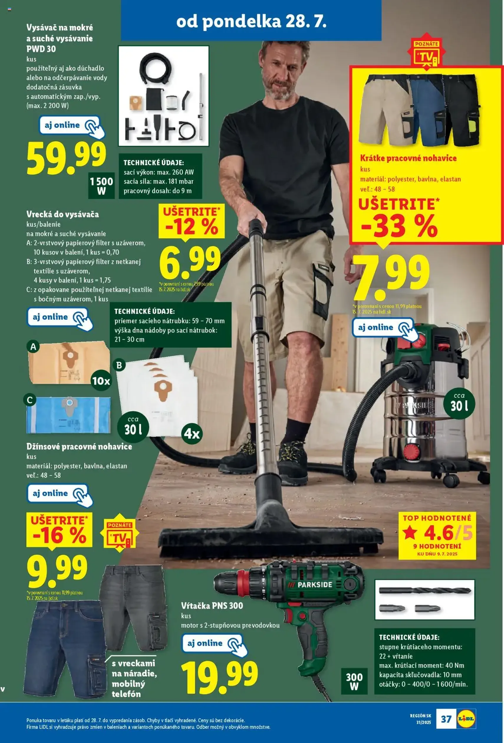 Lidl leták - platný leták od 28.07.2025 strana 43 z 87 Lidl leták - platný leták od 28.07.2025 strana 43 z 87