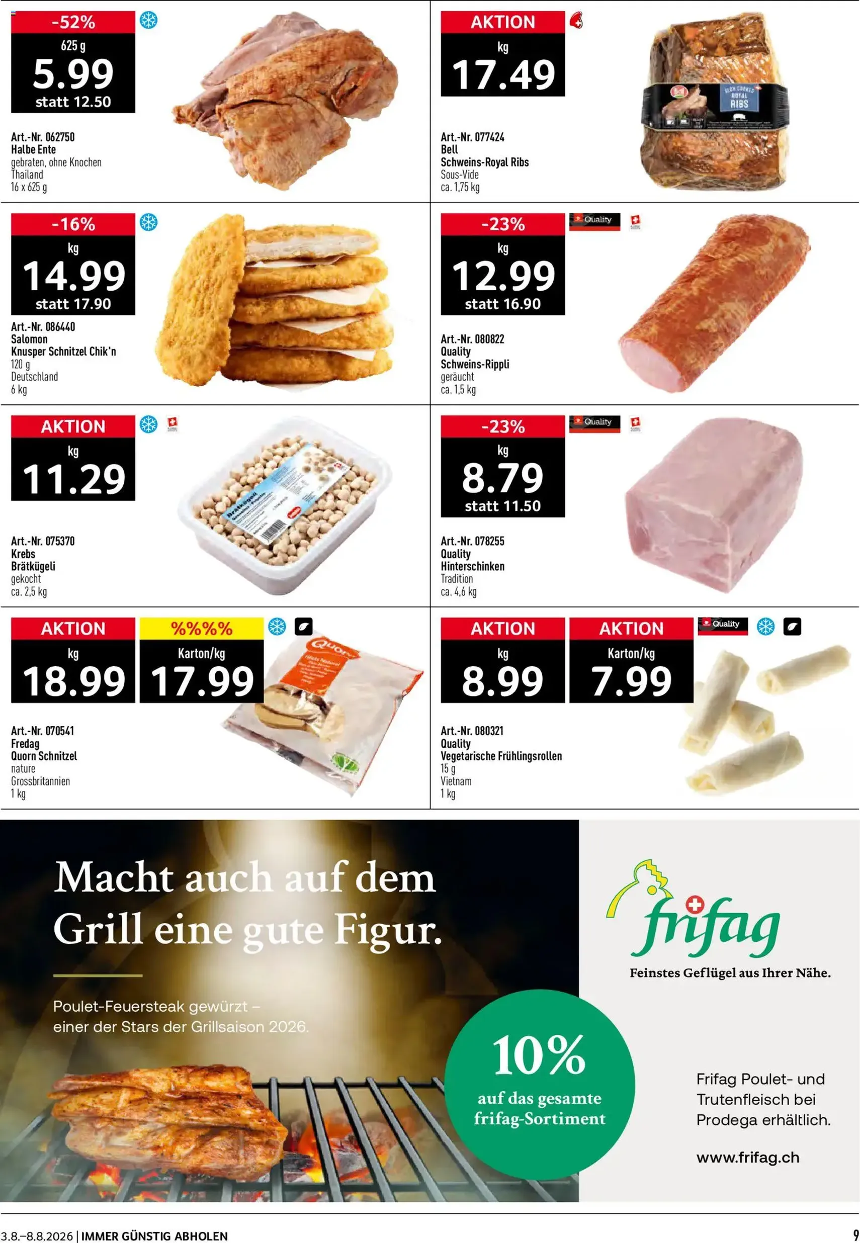 Prodega aktionen - Gültiger Prospekt ab 03.08.2026, Seite 9 von insgesamt 36