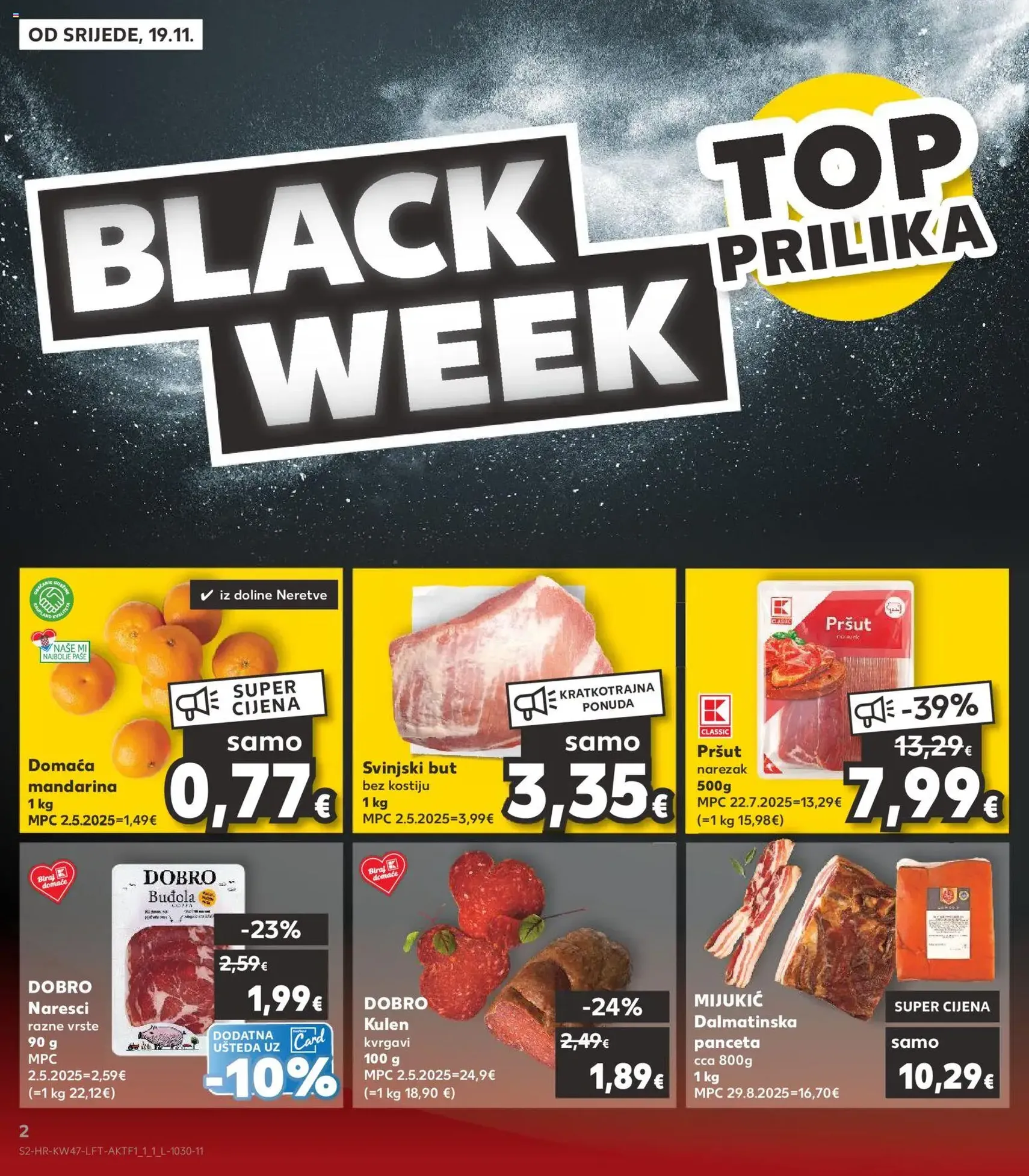 Kaufland HR Black Friday - 2025.11.19. érvényes szórólap 2 oldal 40 oldalból
