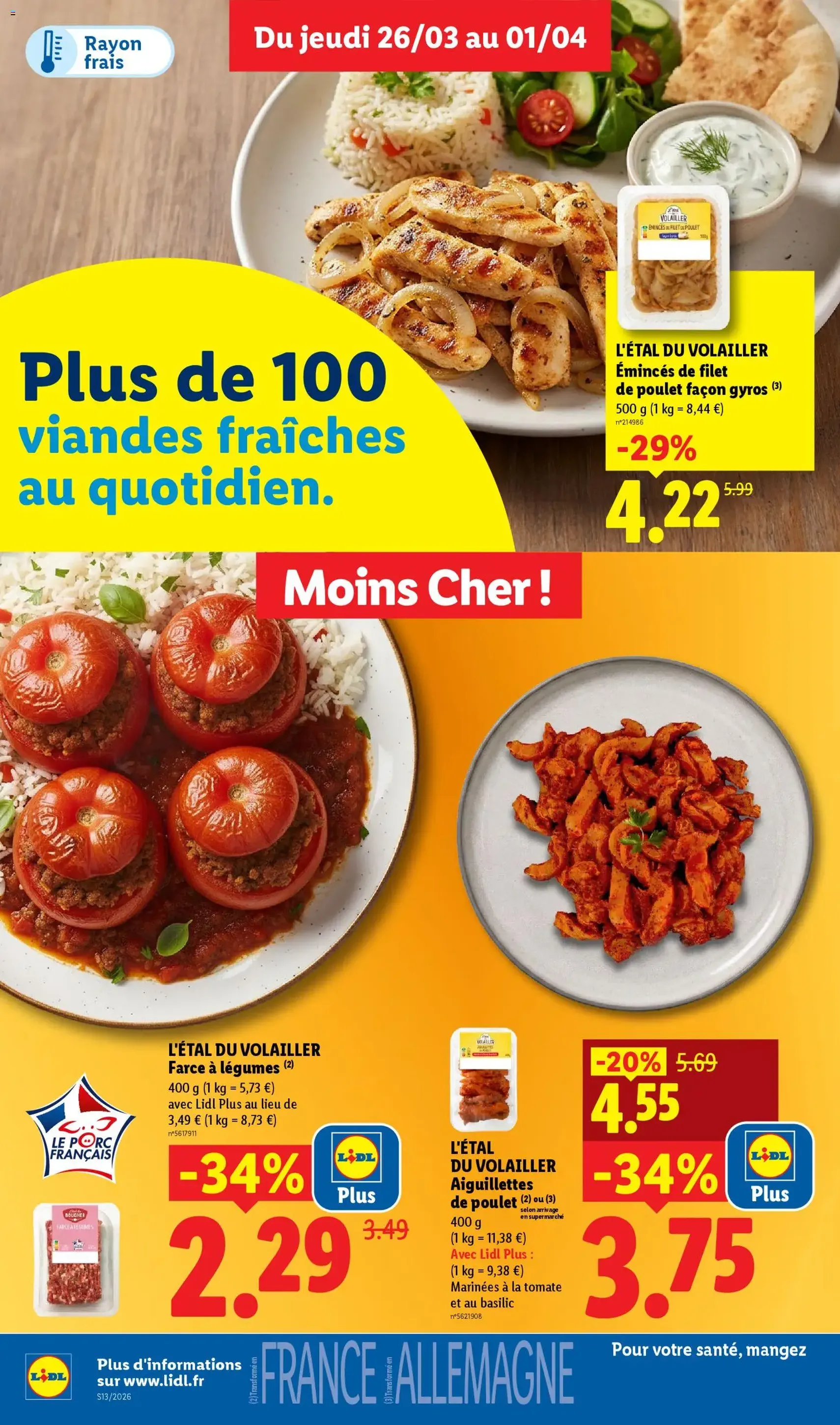 LIDL catalogue semaine 13 - brochure valable à partir du 26/03/2026, page 8 sur 76