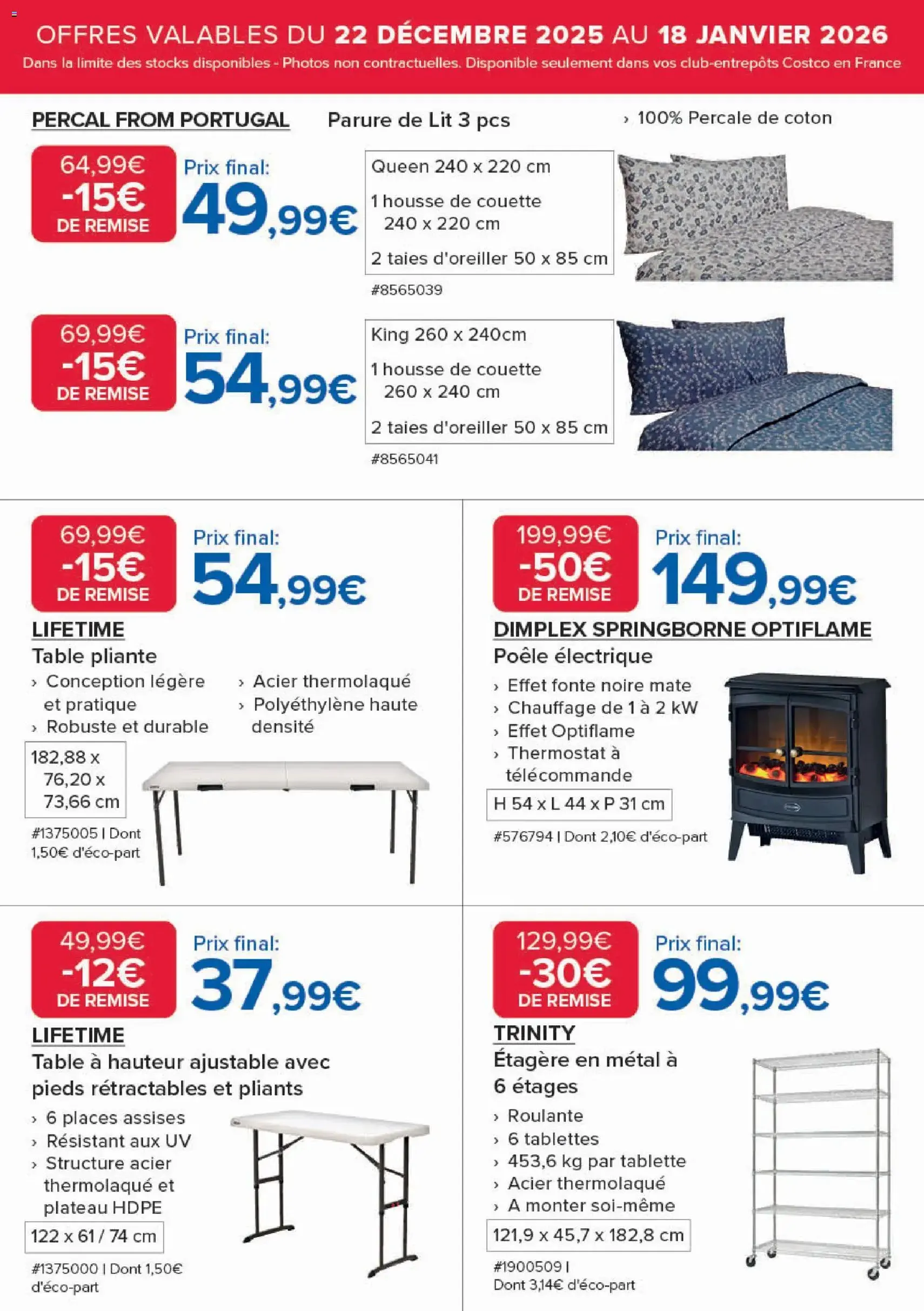 Costco catalogue - brochure valable à partir du 22/12/2025, page 10 sur 20